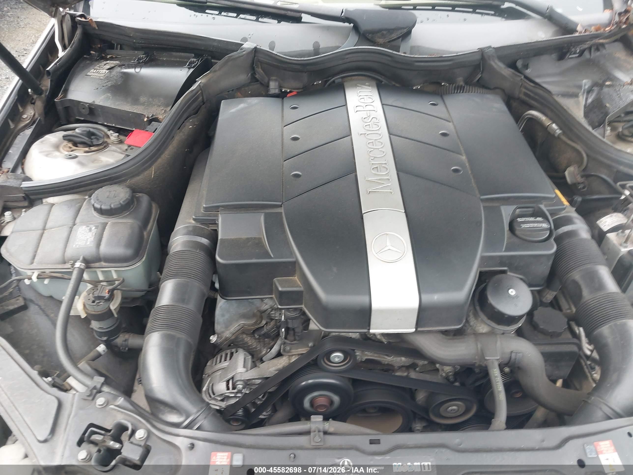 2004 Mercedes-benz Clk 320   Gray vin: WDBTJ65J44F093914