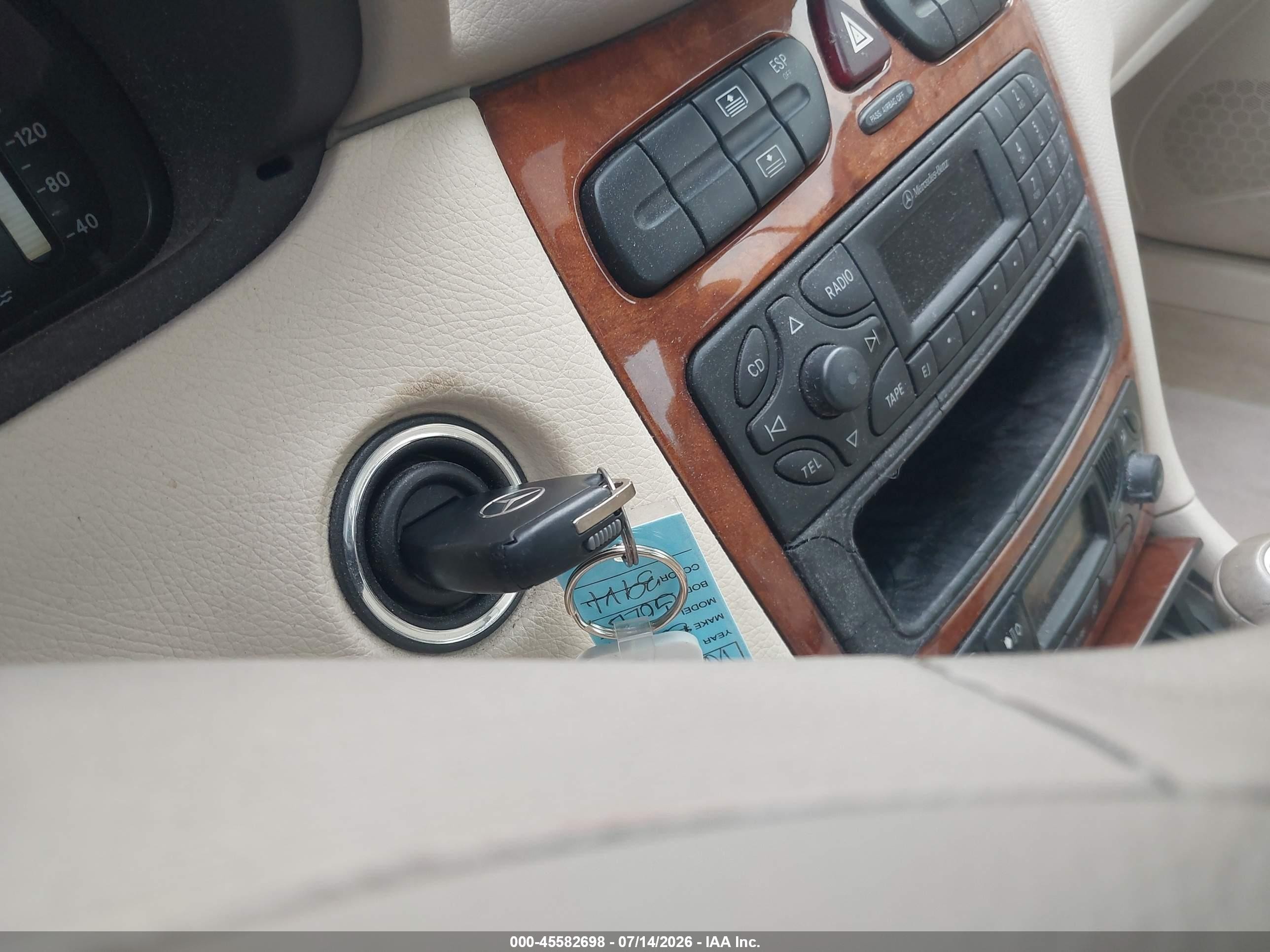 2004 Mercedes-benz Clk 320   Gray vin: WDBTJ65J44F093914