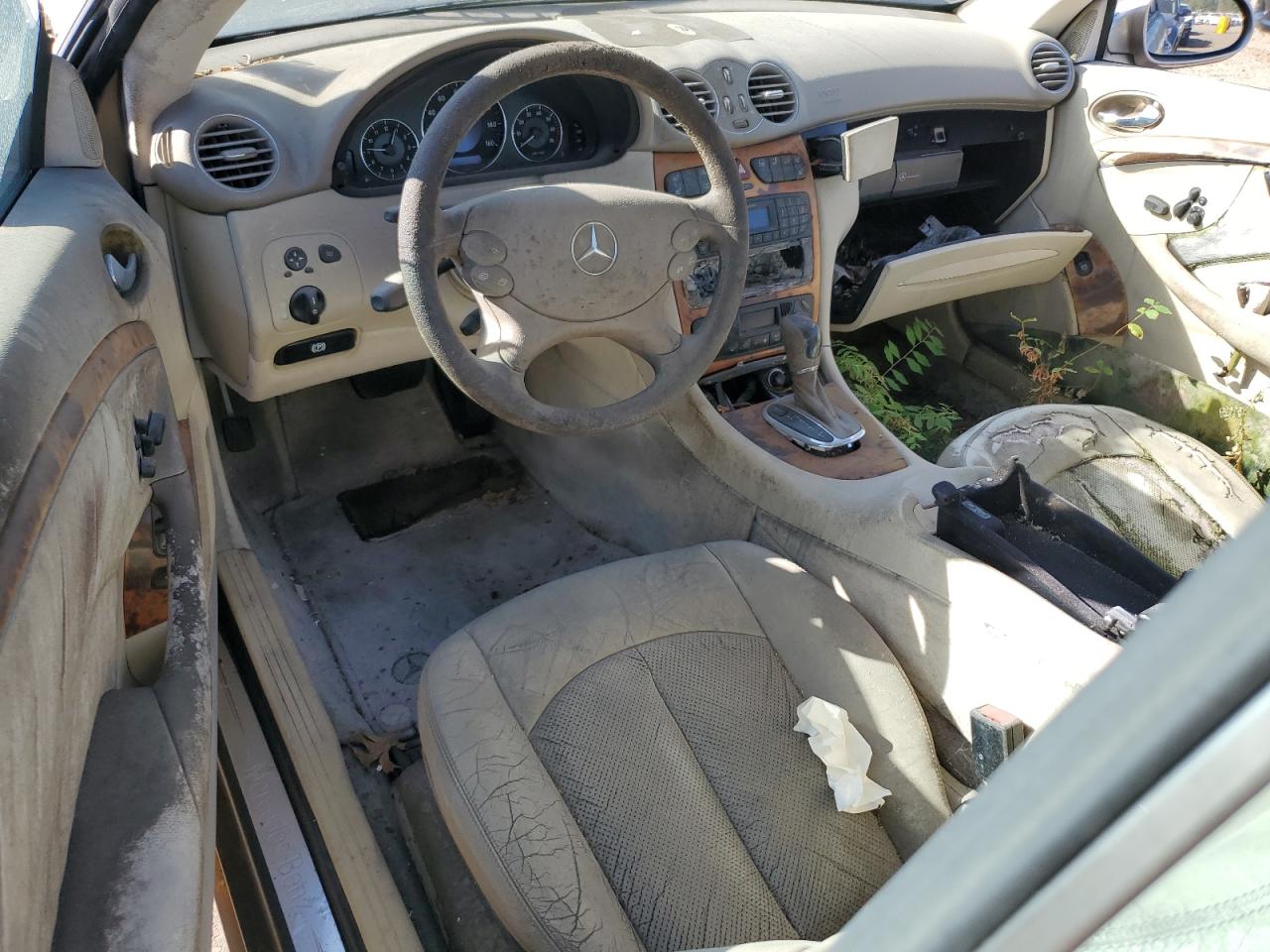 2003 Mercedes-benz Clk 320c Silver vin: WDBTJ65J53F001773
