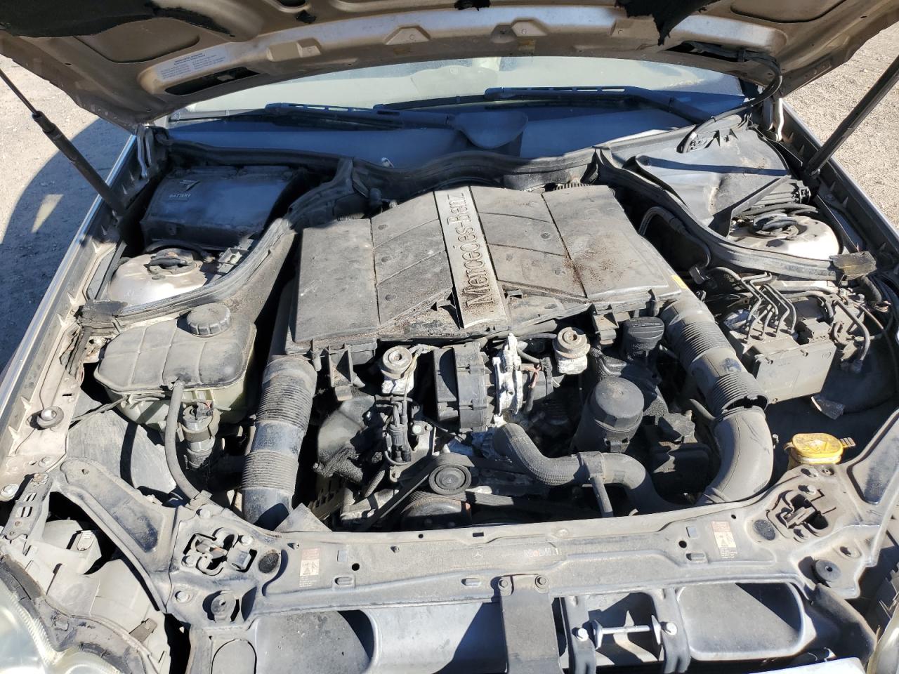 2003 Mercedes-benz Clk 320c Silver vin: WDBTJ65J53F001773