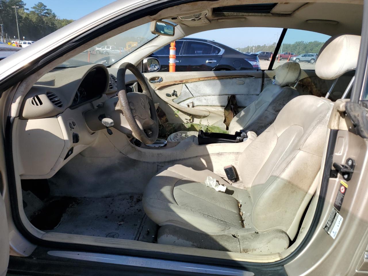2003 Mercedes-benz Clk 320c Silver vin: WDBTJ65J53F001773