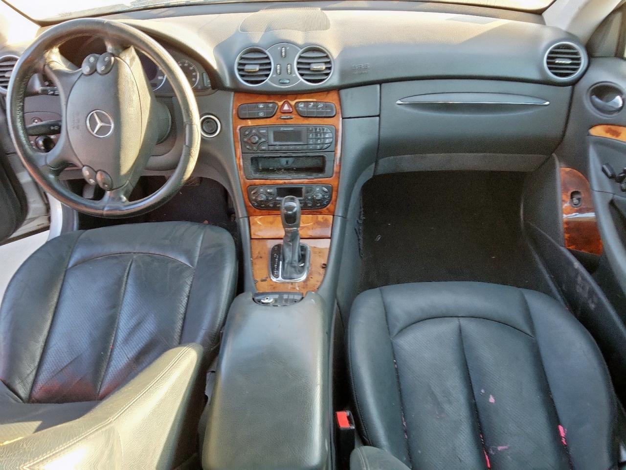 2003 Mercedes-benz Clk 320c Silver vin: WDBTJ65J53F035292