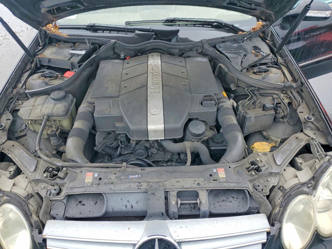 2004 Mercedes-benz Clk 320c Black vin: WDBTJ65J54F072232