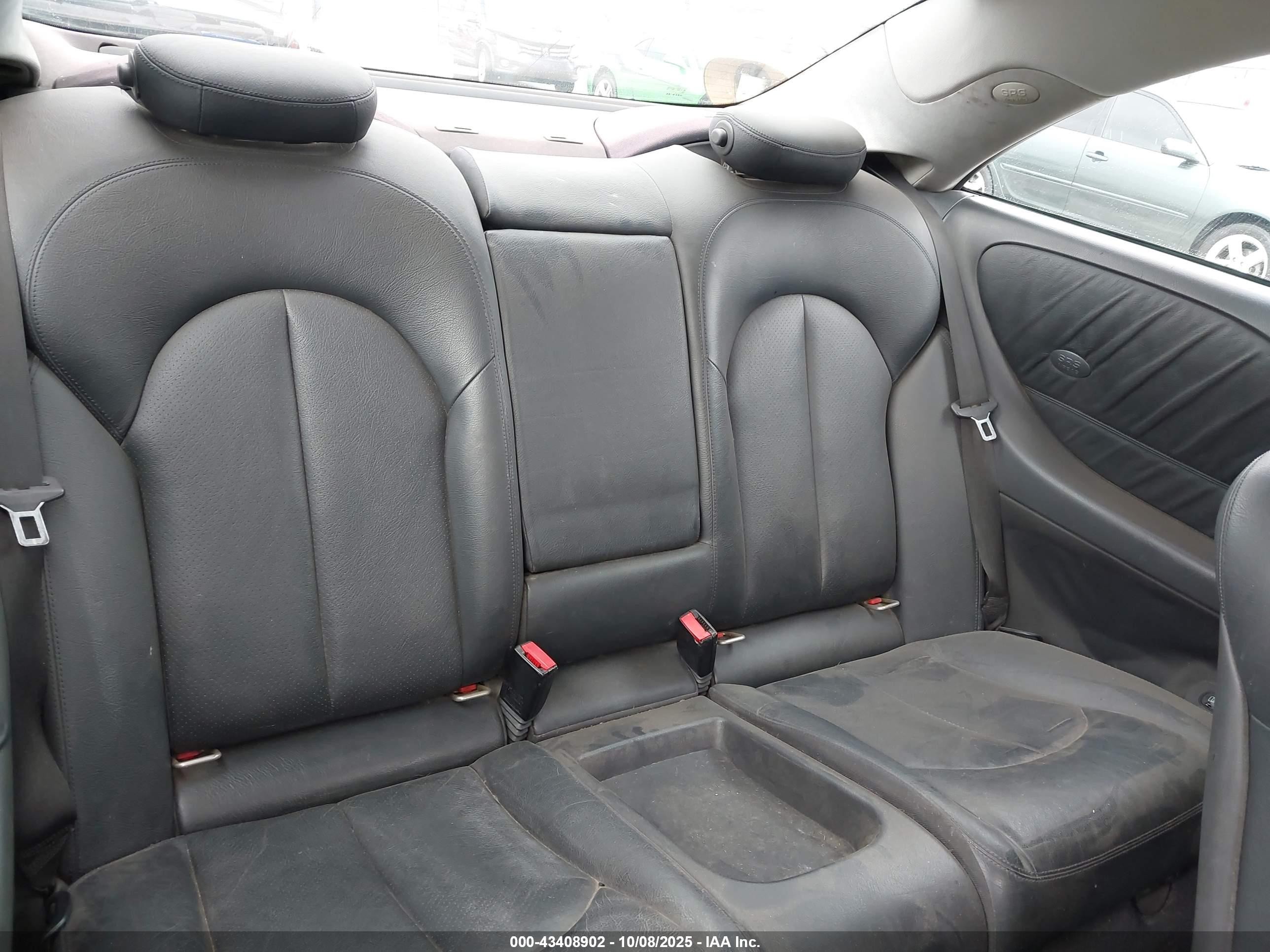 2005 Mercedes-benz Clk 320   Silver vin: WDBTJ65J55F149537