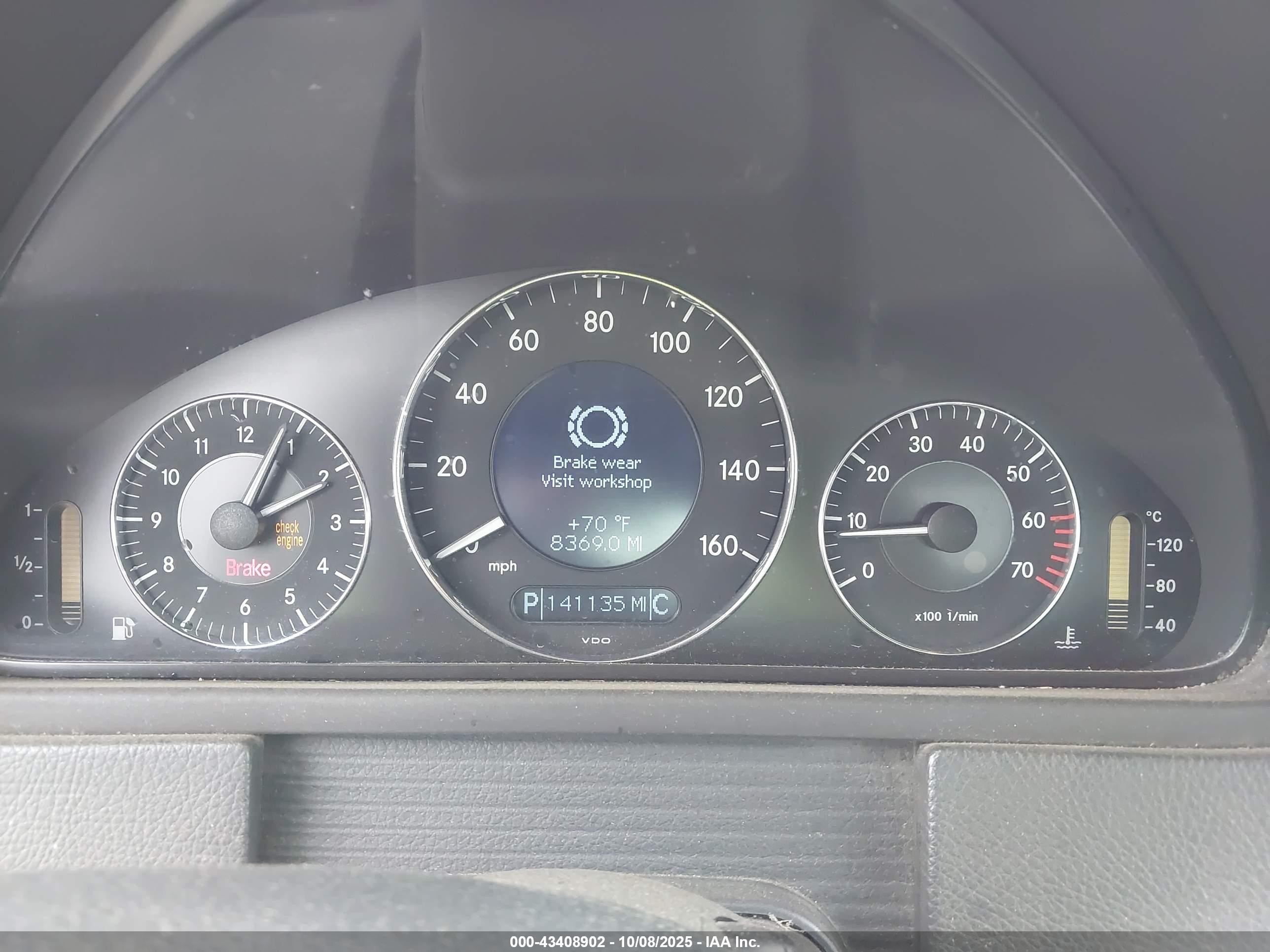 2005 Mercedes-benz Clk 320   Silver vin: WDBTJ65J55F149537