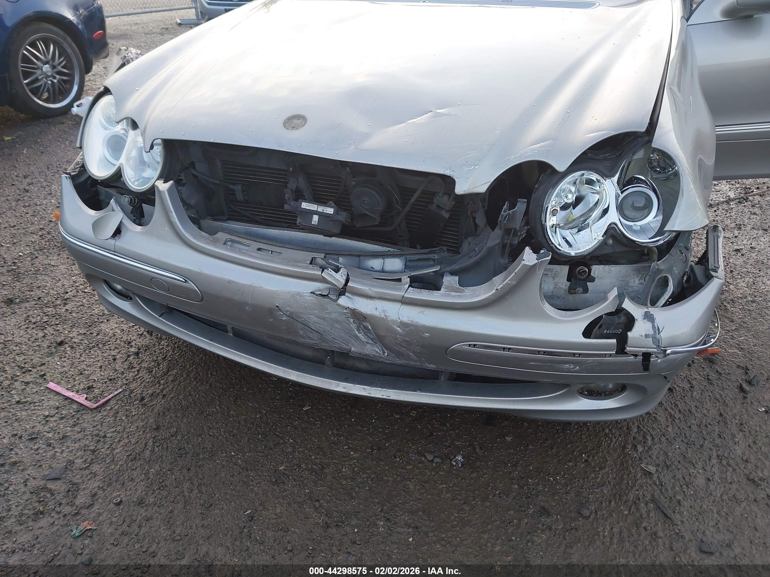 2004 Mercedes-benz Clk 320   Gray vin: WDBTJ65J64F095180