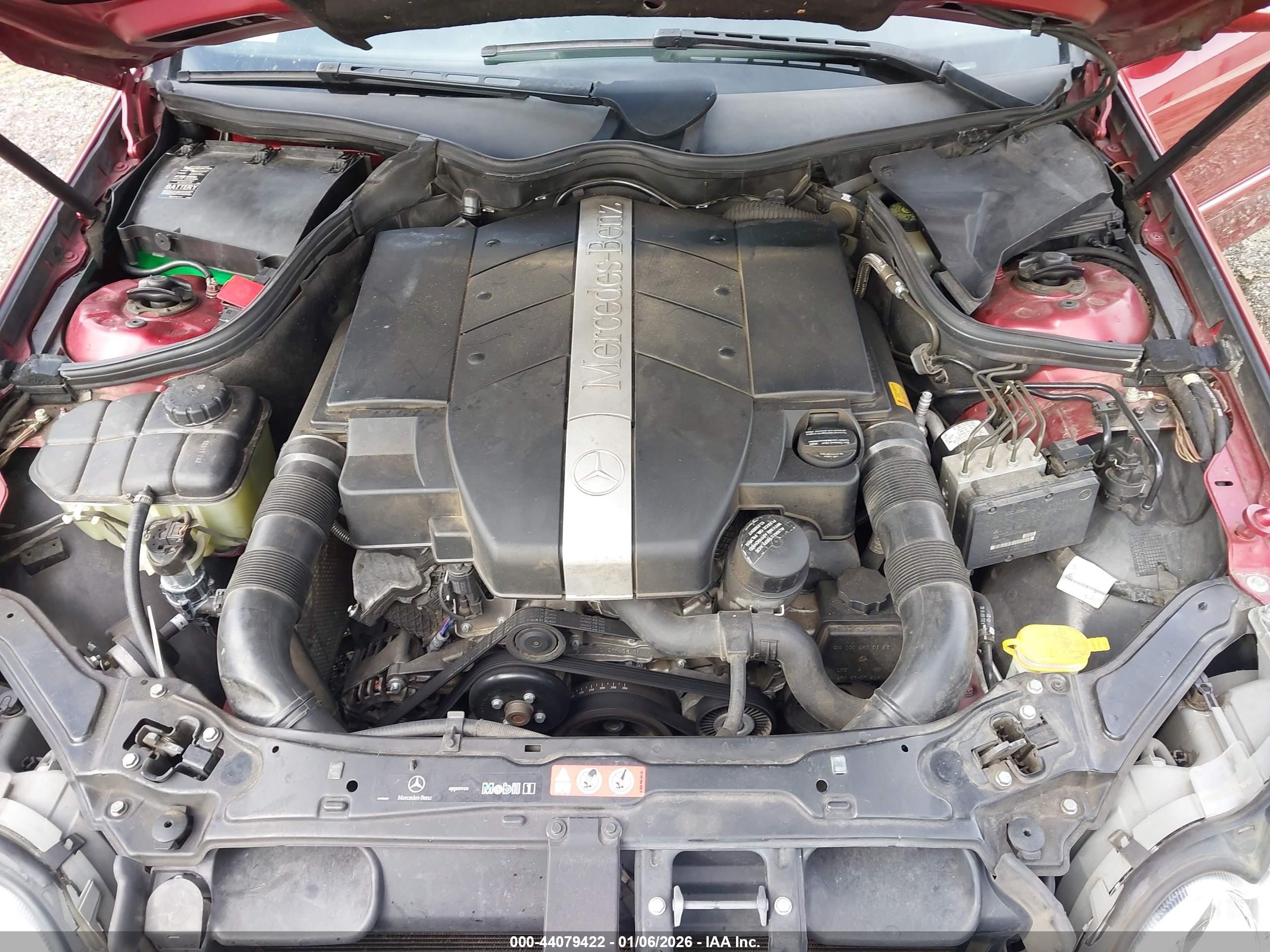 2004 Mercedes-benz Clk 320   Red vin: WDBTJ65J64F109093