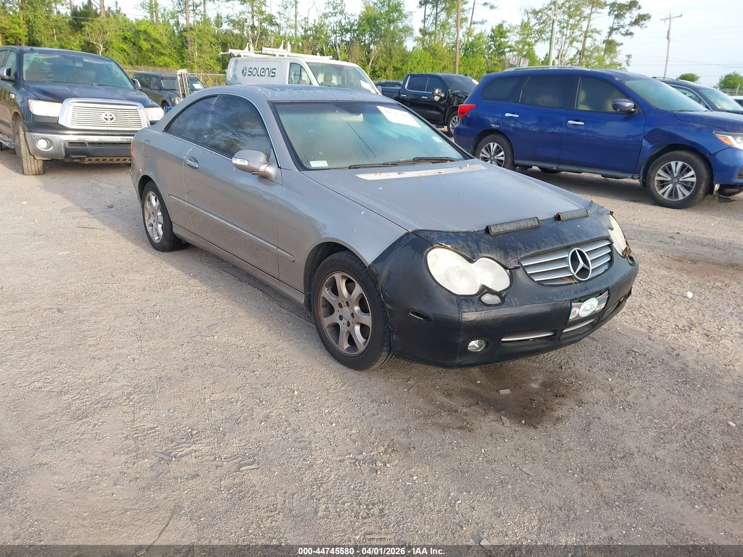 2003 Mercedes-benz Clk 320   Silver vin: WDBTJ65J73F046844