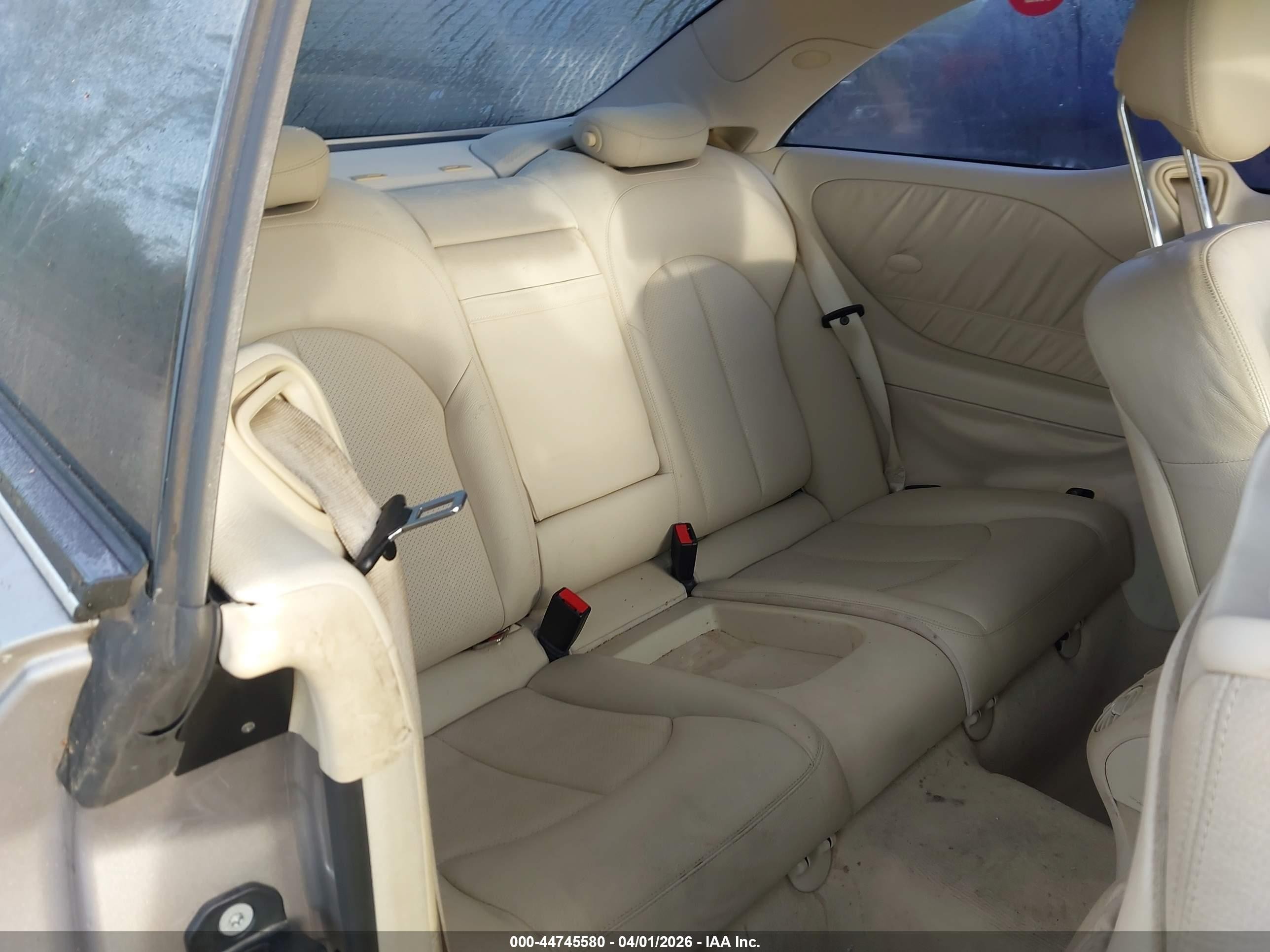 2003 Mercedes-benz Clk 320   Silver vin: WDBTJ65J73F046844
