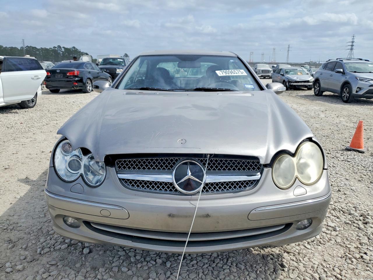 2003 Mercedes-benz Clk 320c Silver vin: WDBTJ65J73F060842