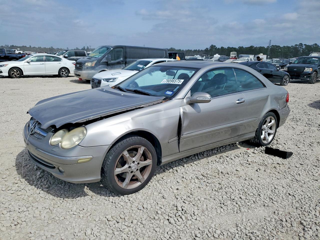 2003 Mercedes-benz Clk 320c Silver vin: WDBTJ65J73F060842