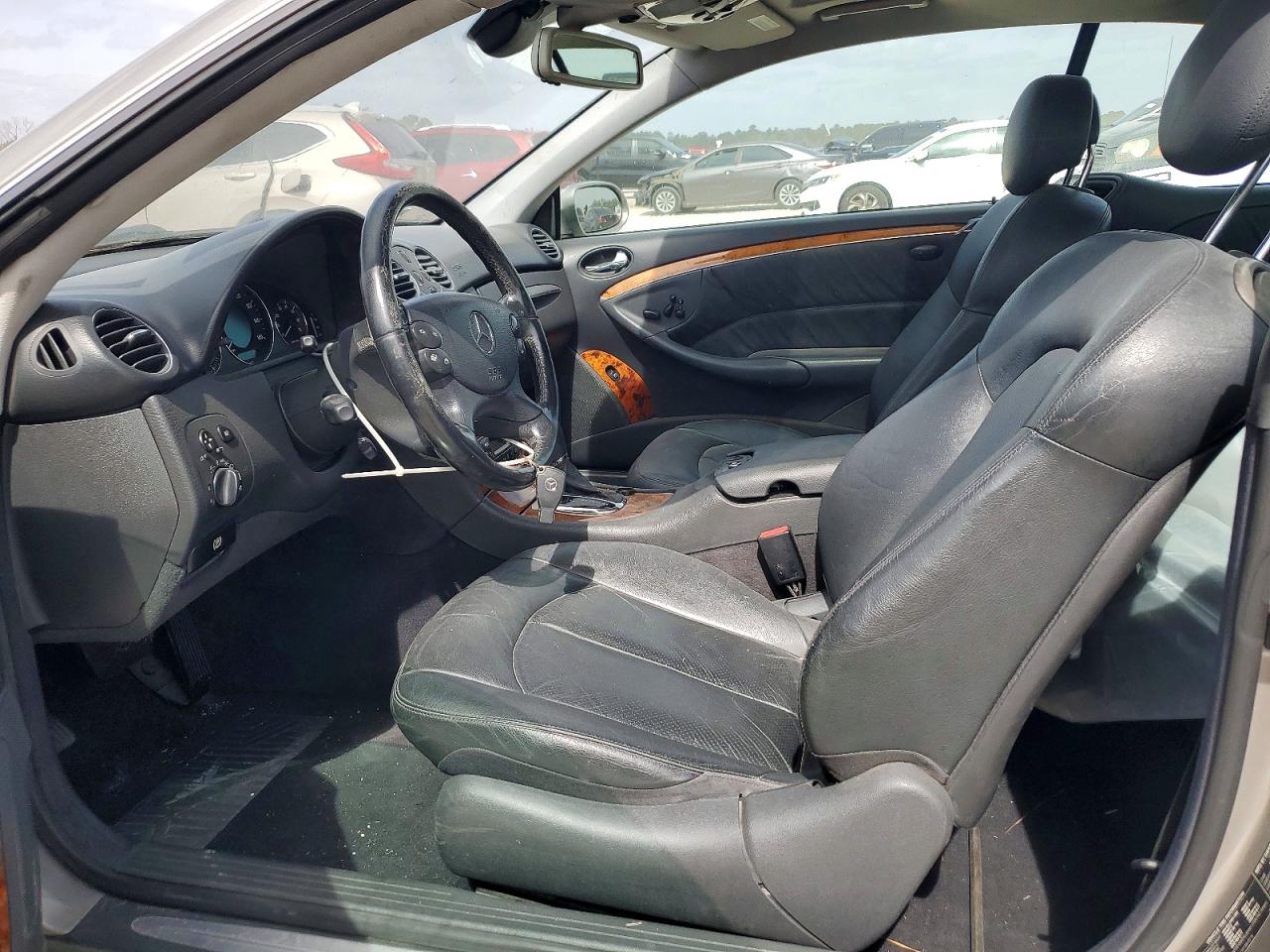 2003 Mercedes-benz Clk 320c Silver vin: WDBTJ65J73F060842