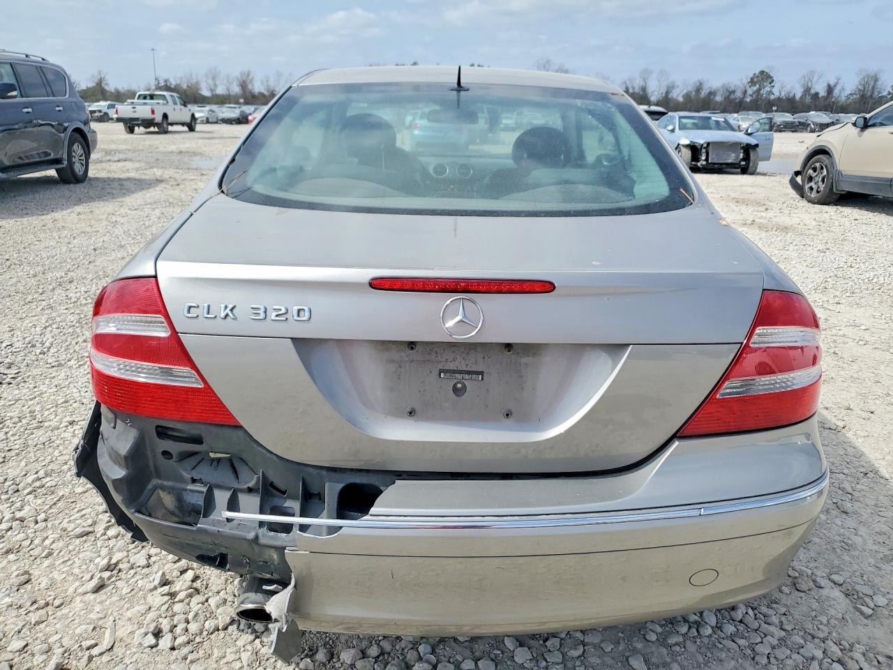 2003 Mercedes-benz Clk 320c Silver vin: WDBTJ65J73F060842