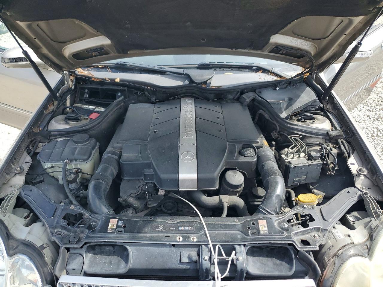 2003 Mercedes-benz Clk 320c Silver vin: WDBTJ65J73F060842