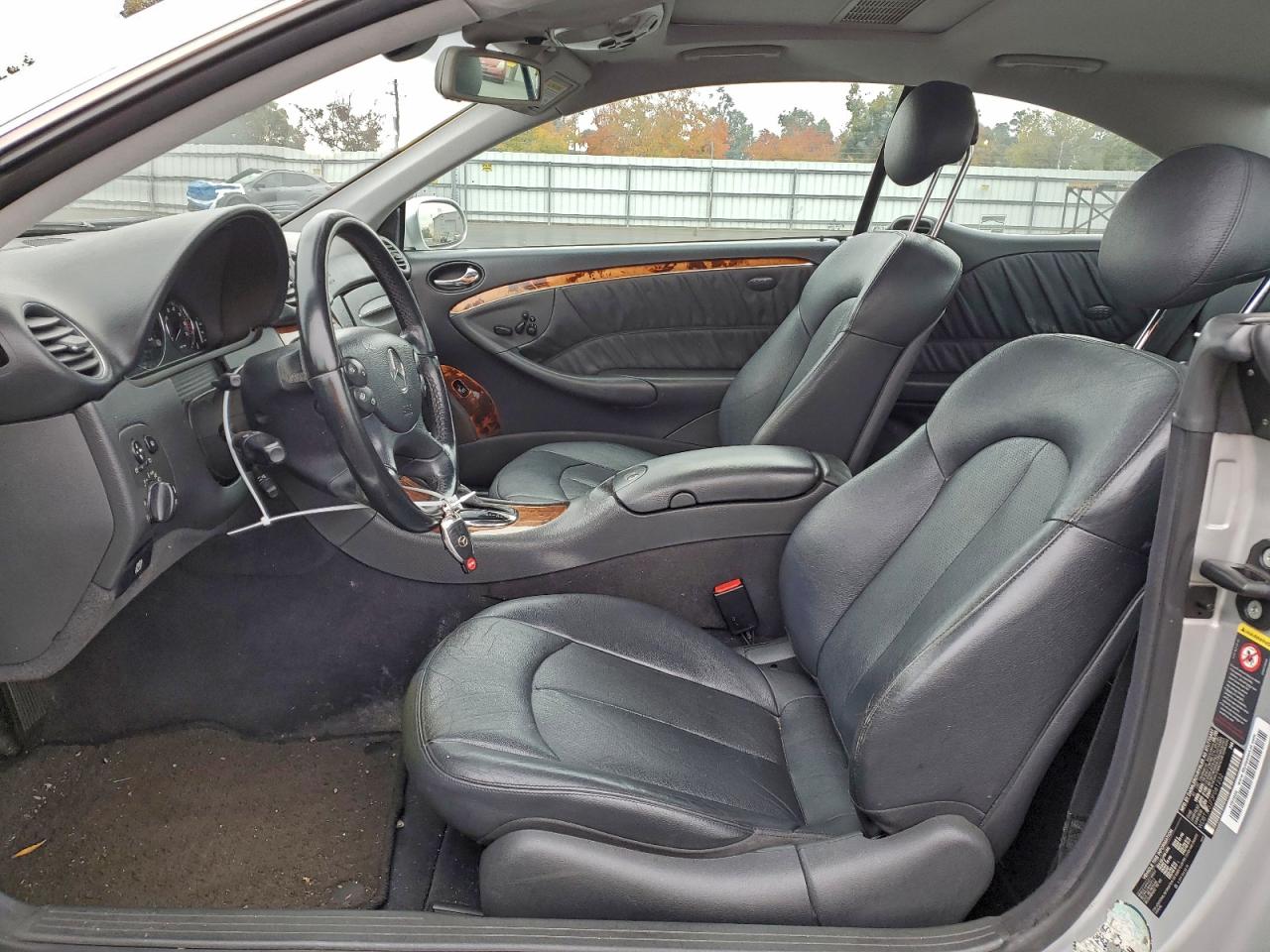2003 Mercedes-benz Clk 320c Silver vin: WDBTJ65J73F061232