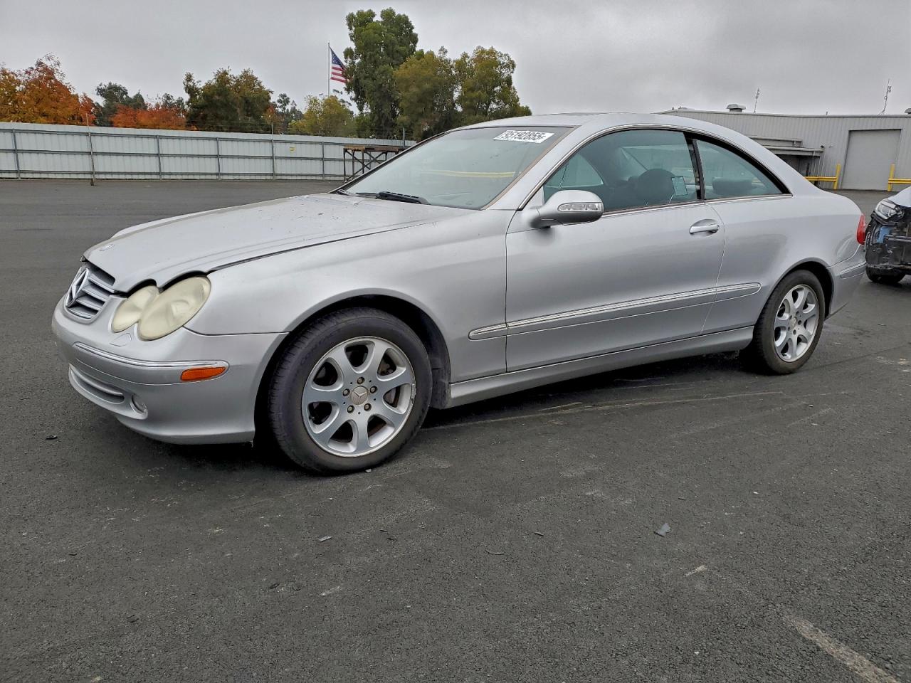 2003 Mercedes-benz Clk 320c Silver vin: WDBTJ65J73F061232