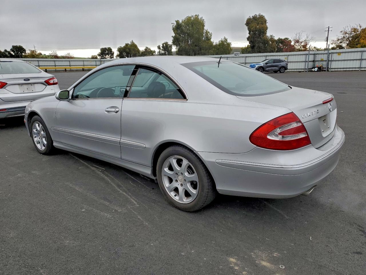 2003 Mercedes-benz Clk 320c Silver vin: WDBTJ65J73F061232