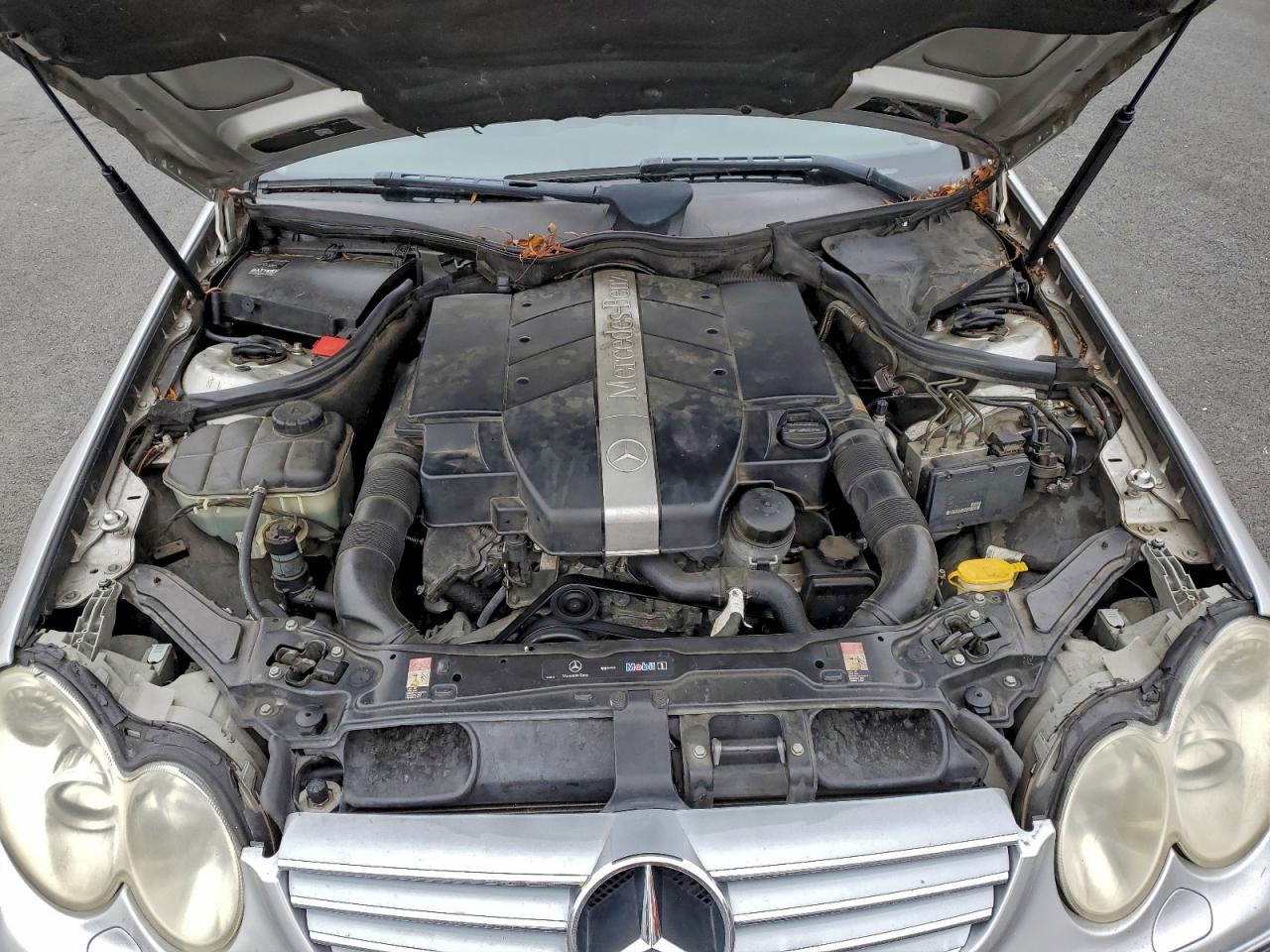 2003 Mercedes-benz Clk 320c Silver vin: WDBTJ65J73F061232