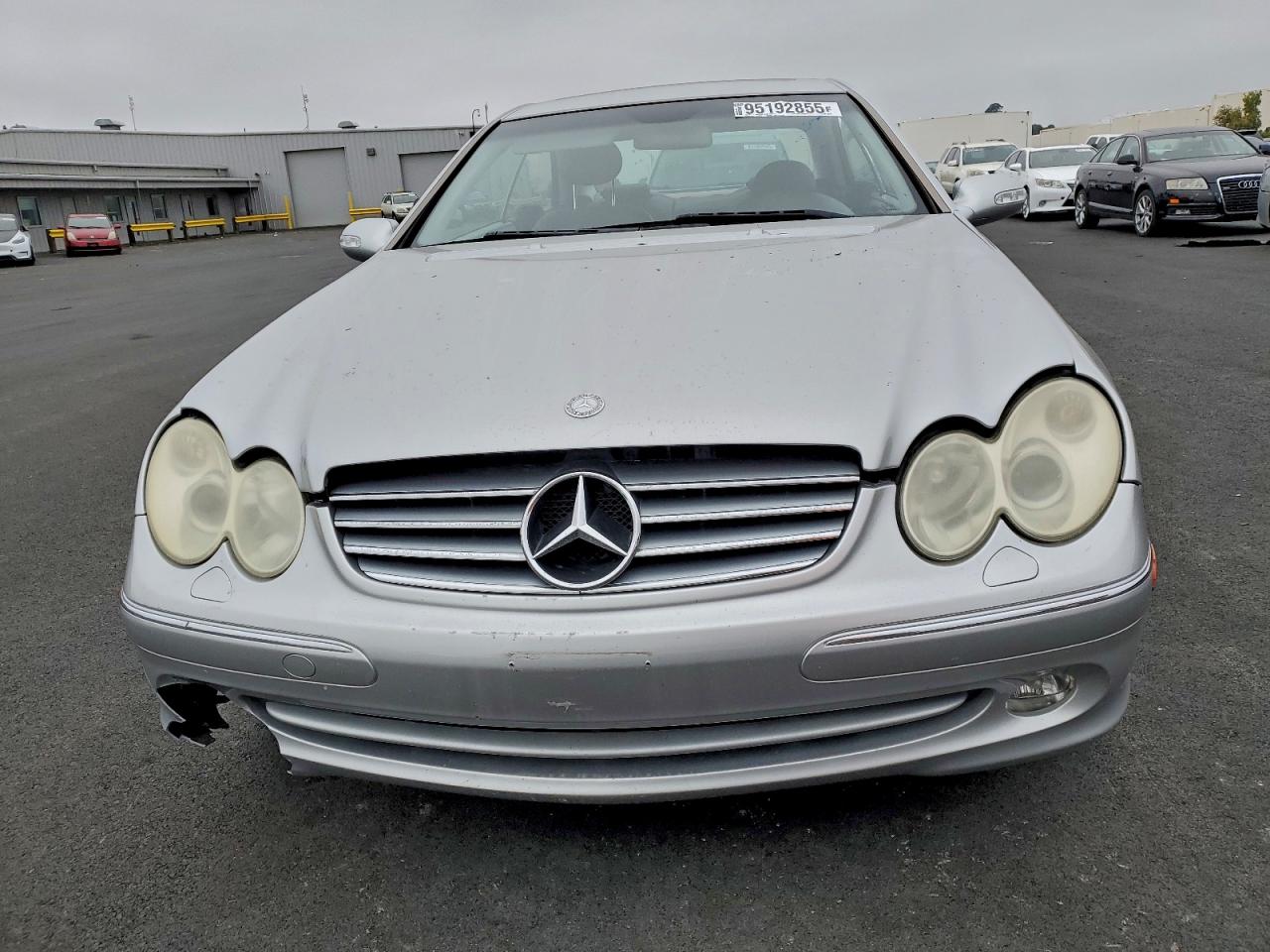 2003 Mercedes-benz Clk 320c Silver vin: WDBTJ65J73F061232