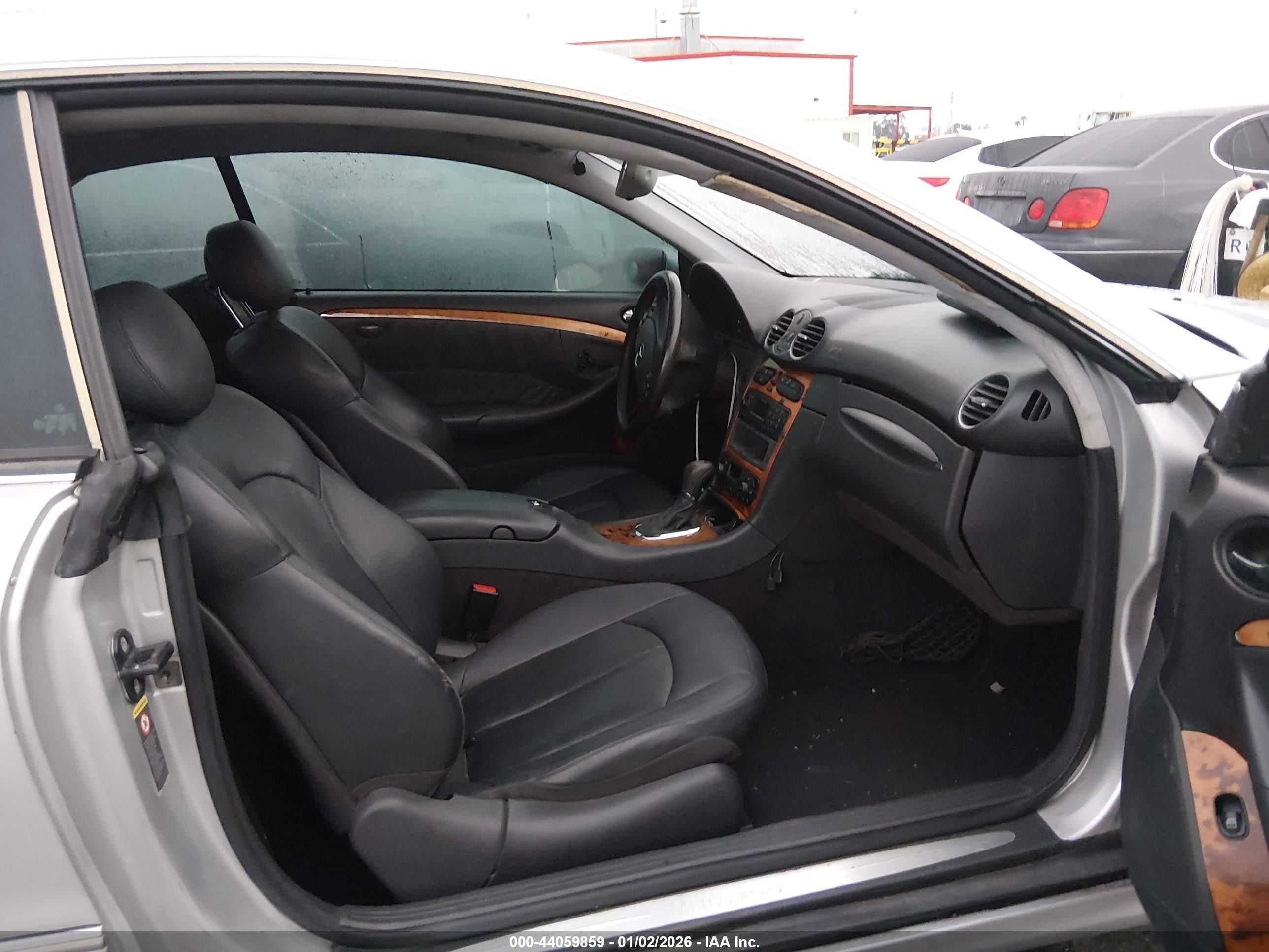 2004 Mercedes-benz Clk 320   Silver vin: WDBTJ65J74F074760