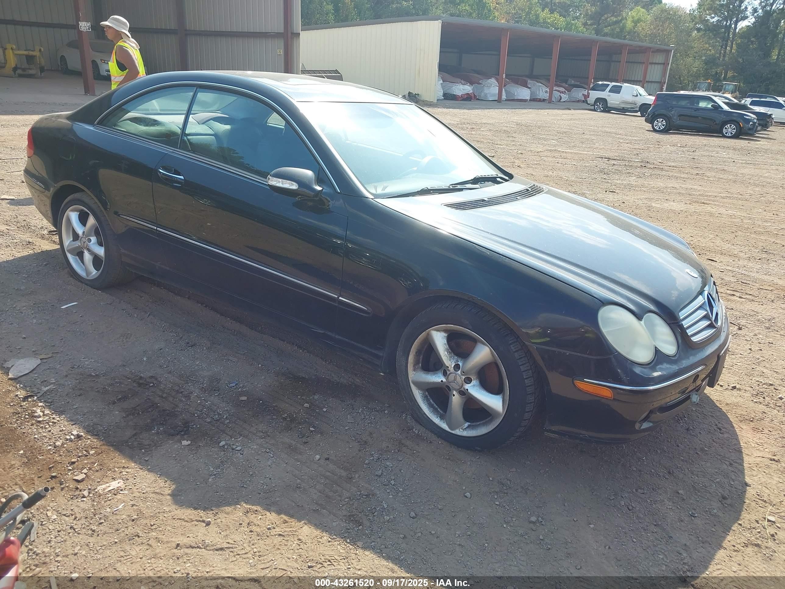 2004 Mercedes-benz Clk 320   Черный vin: WDBTJ65J74F081711