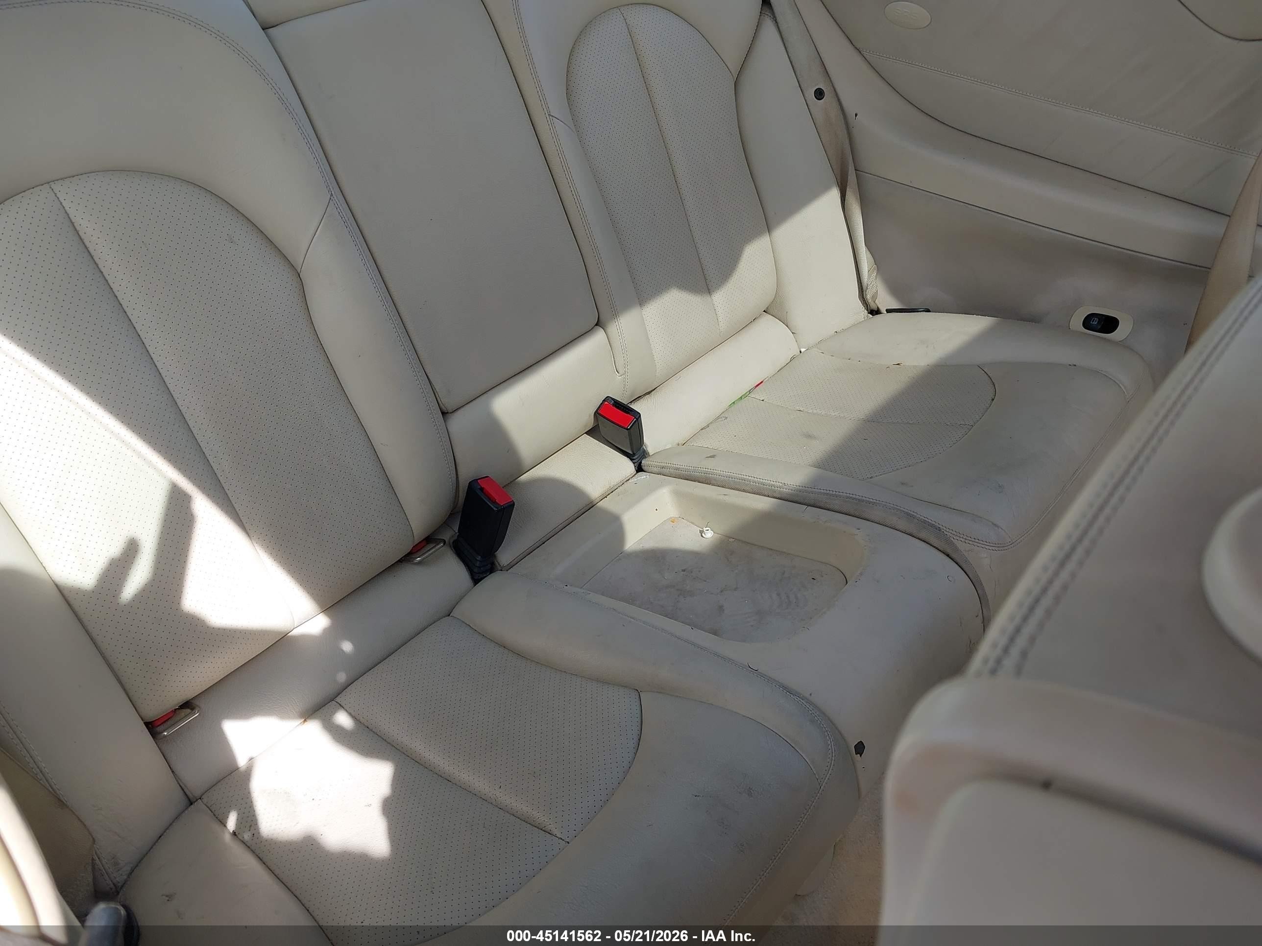 2005 Mercedes-benz Clk 320   Red vin: WDBTJ65J75F151841