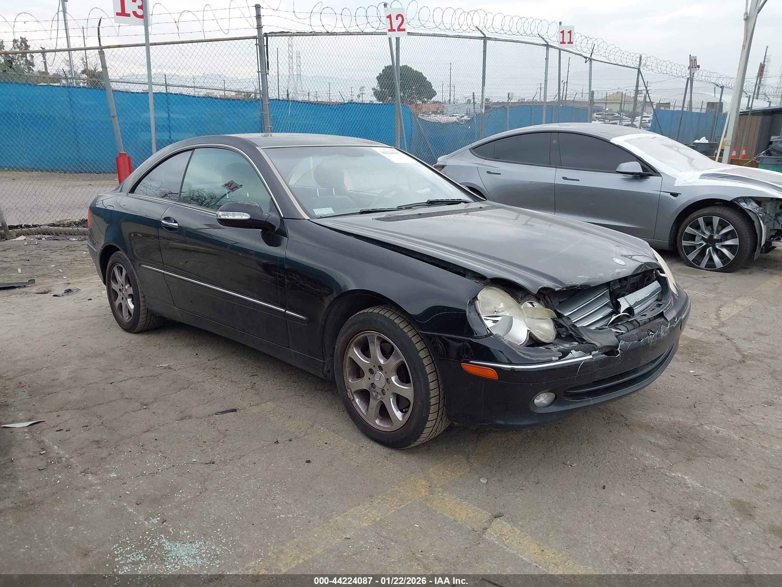 2004 Mercedes-benz Clk 320   Black vin: WDBTJ65J84F079384