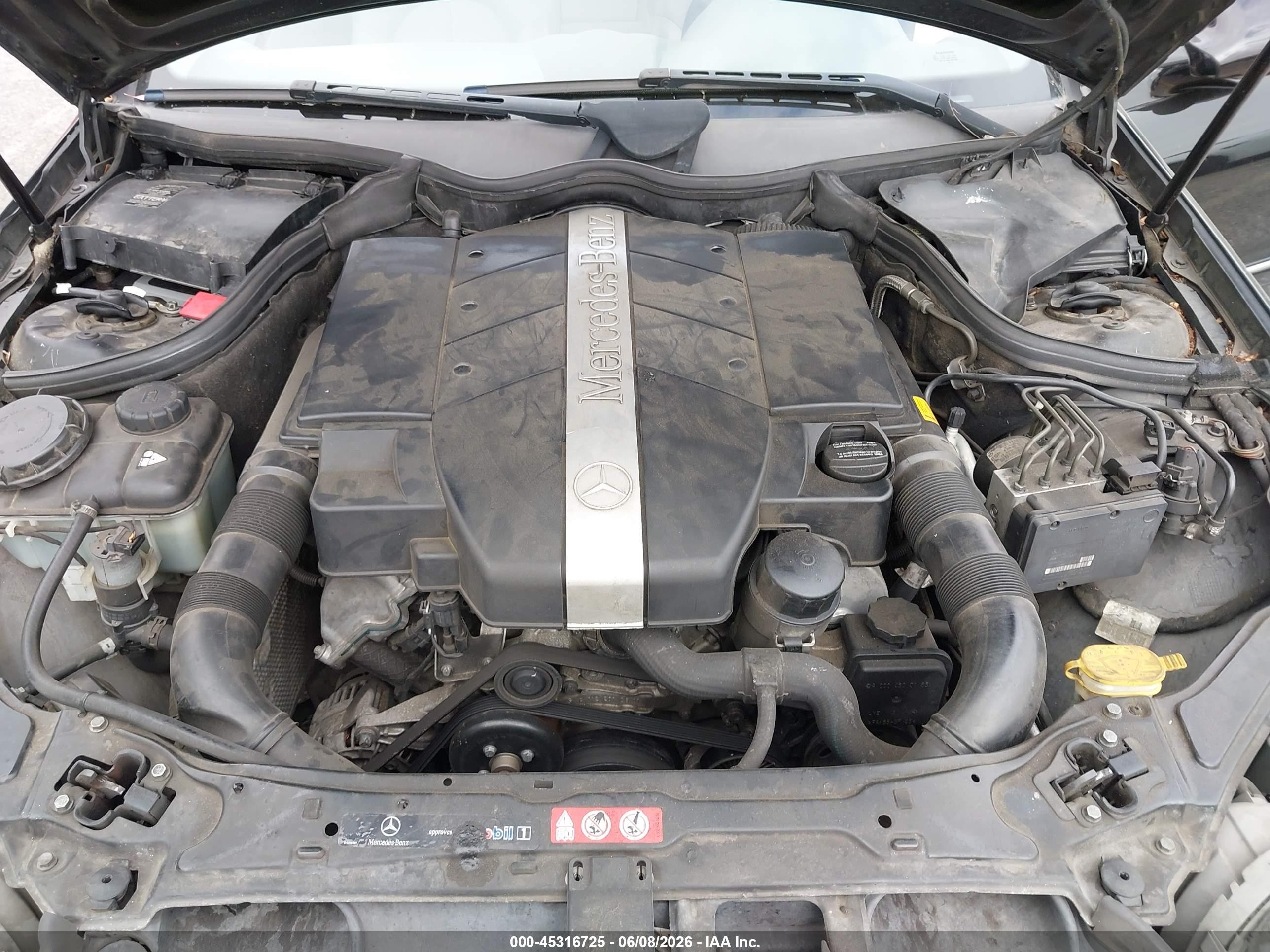 2004 Mercedes-benz Clk 320   Black vin: WDBTJ65J84F104963