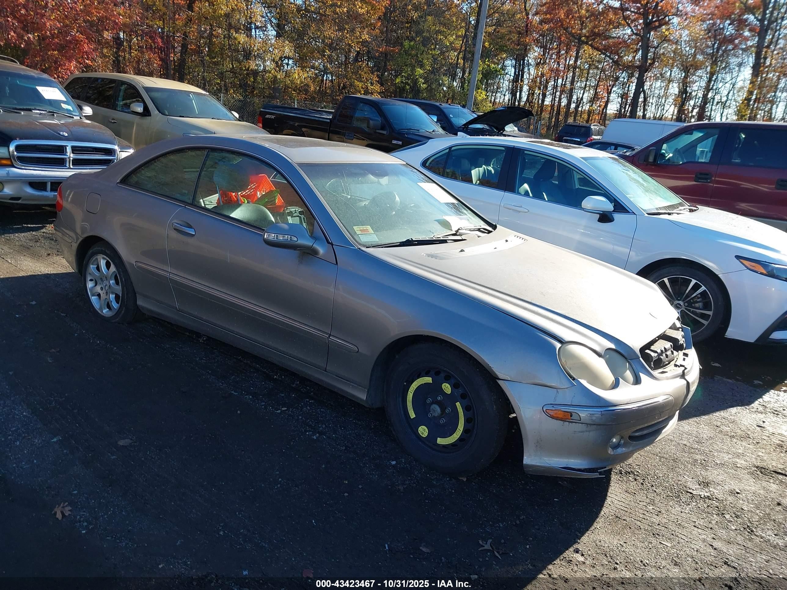 2003 Mercedes-benz Clk 320   Tan vin: WDBTJ65J93F012467