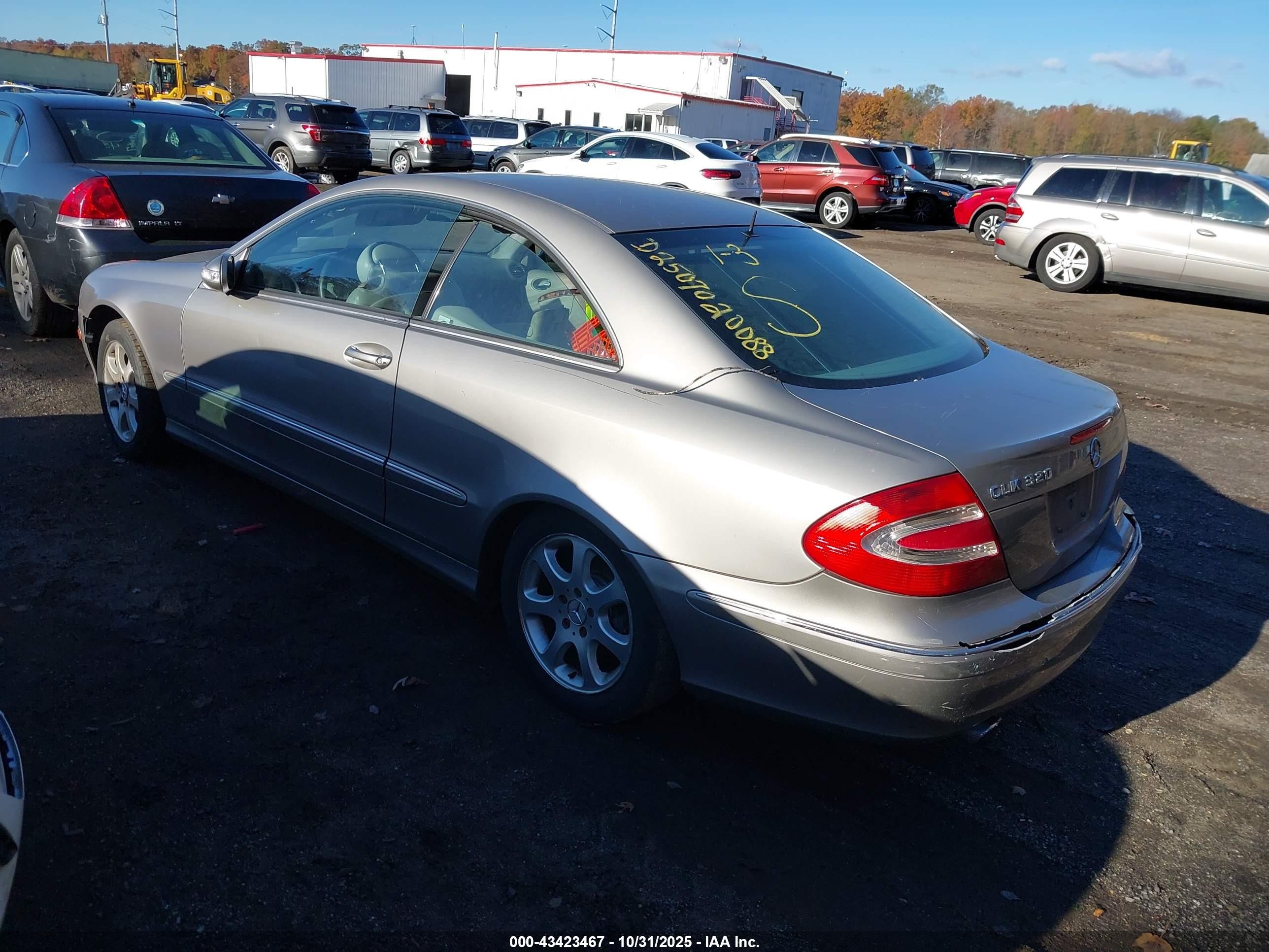 2003 Mercedes-benz Clk 320   Tan vin: WDBTJ65J93F012467