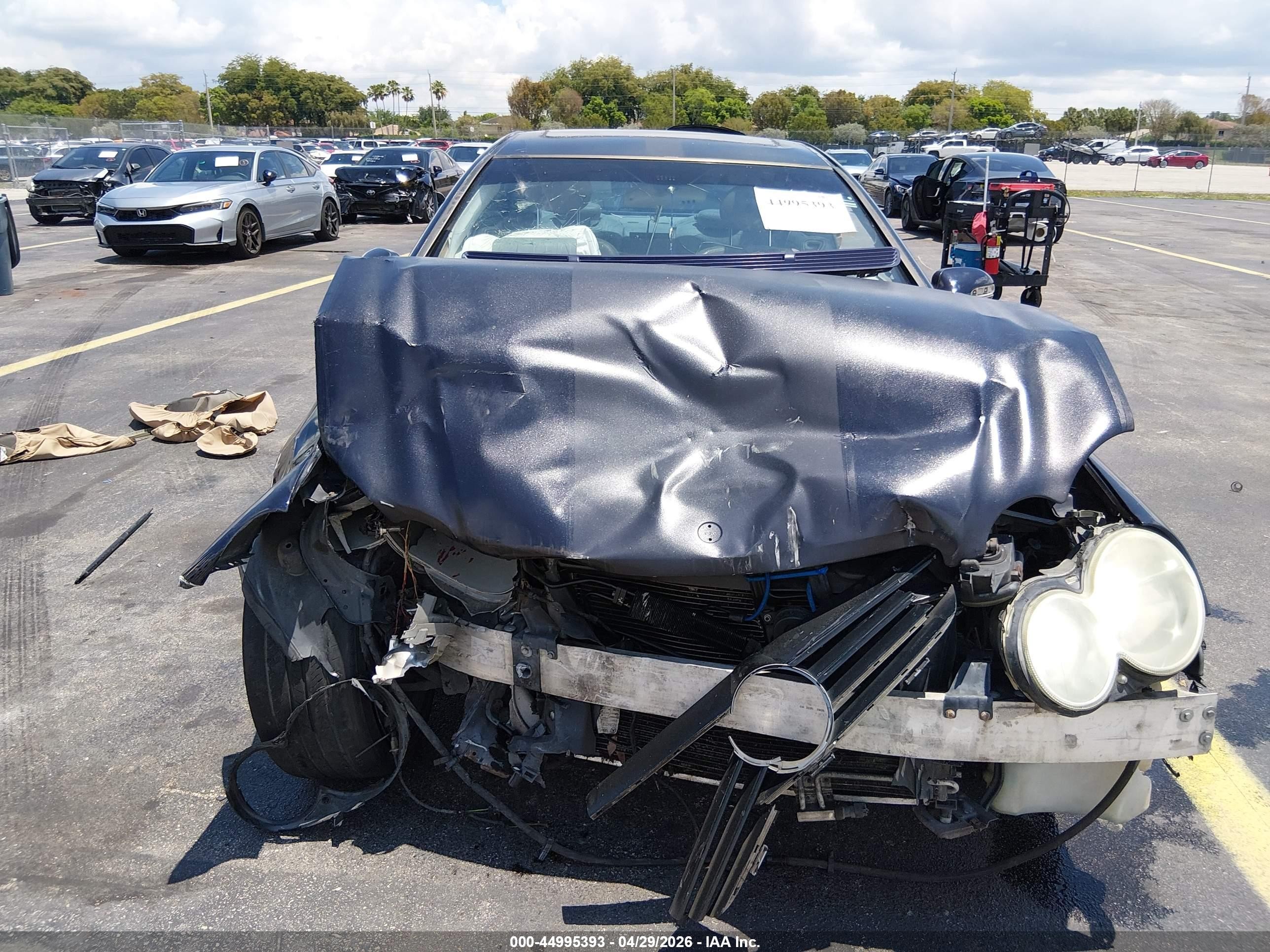 2003 Mercedes-benz Clk 320   Blue vin: WDBTJ65J93F042830