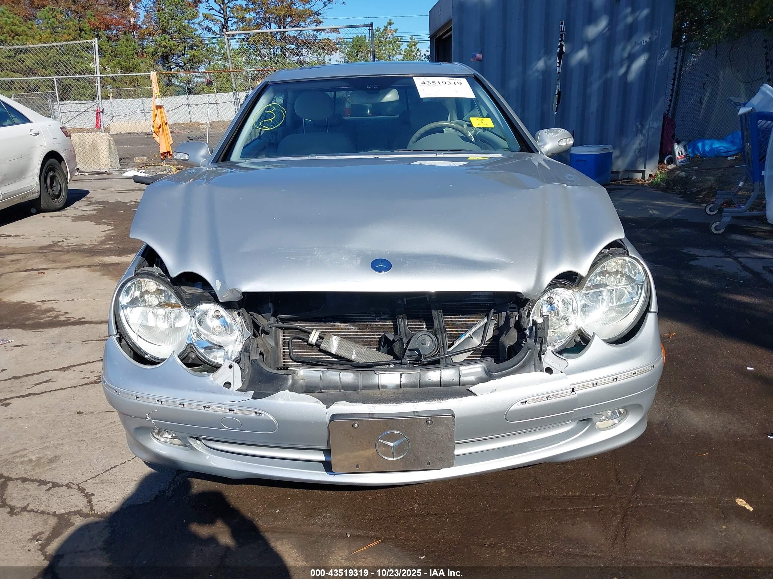 2005 Mercedes-benz Clk 320   Gray vin: WDBTJ65J95F126746