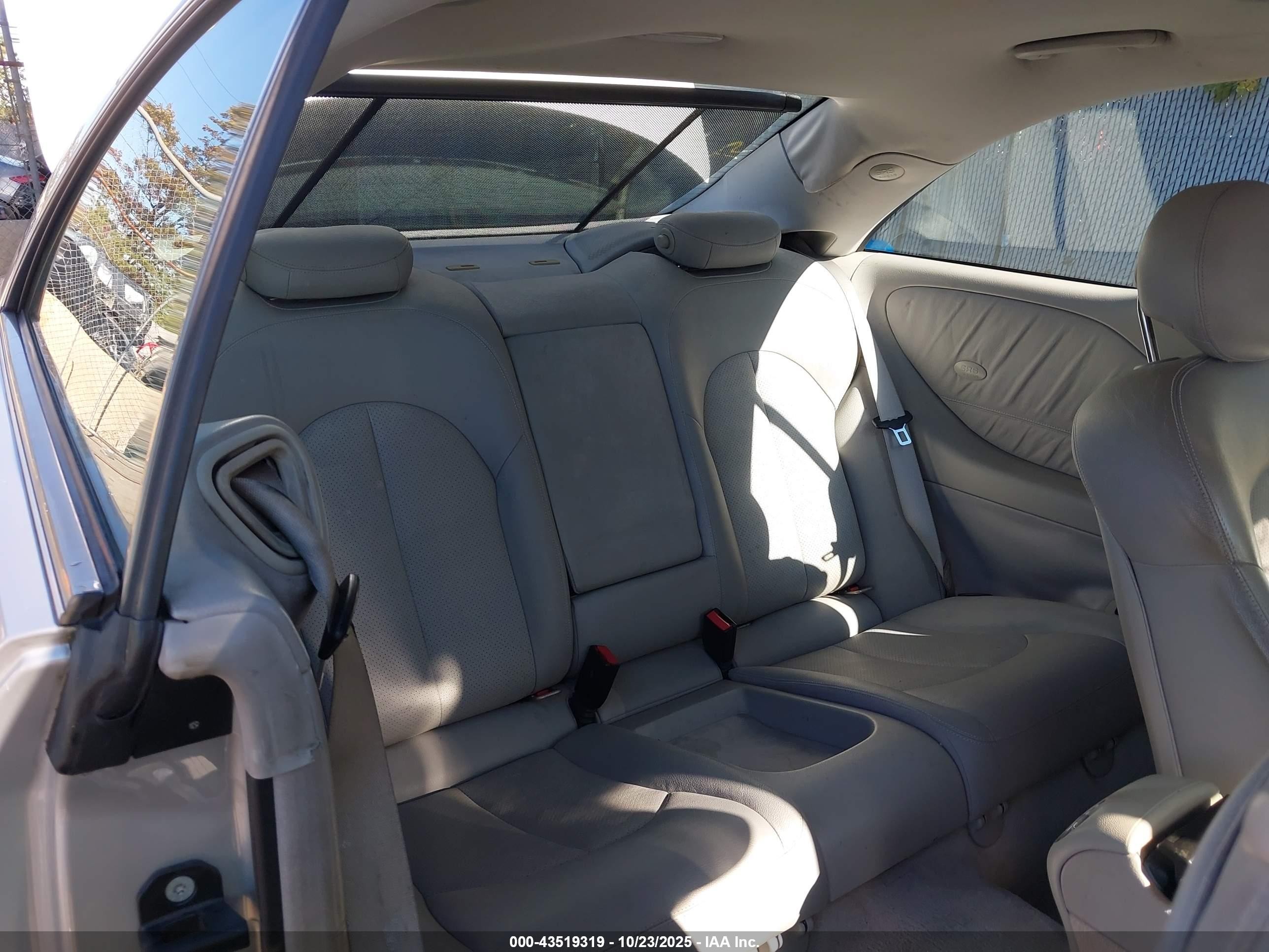 2005 Mercedes-benz Clk 320   Gray vin: WDBTJ65J95F126746