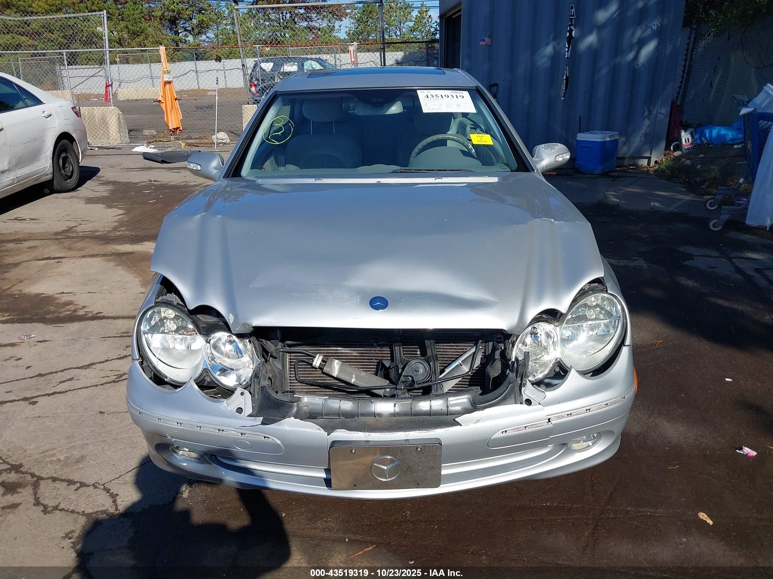2005 Mercedes-benz Clk 320   Gray vin: WDBTJ65J95F126746