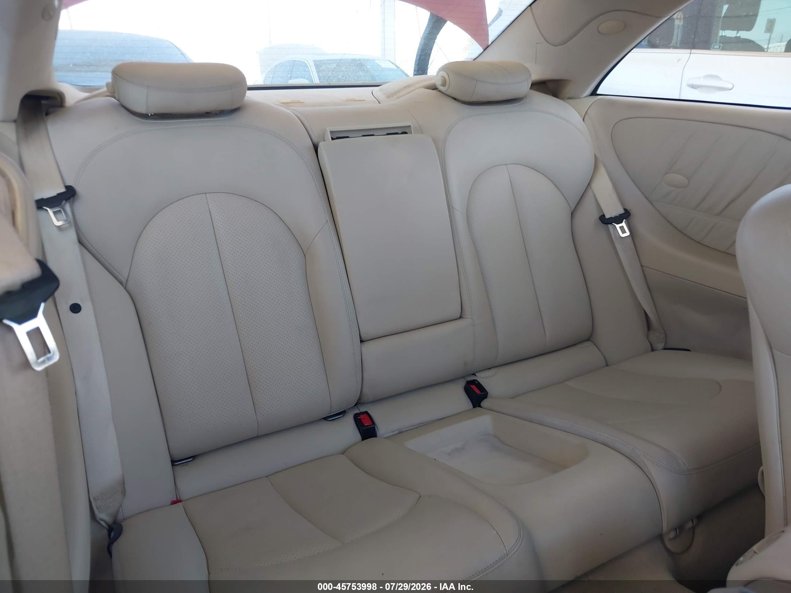 2005 Mercedes-benz Clk 320 Burgundy vin: WDBTJ65J95F167104