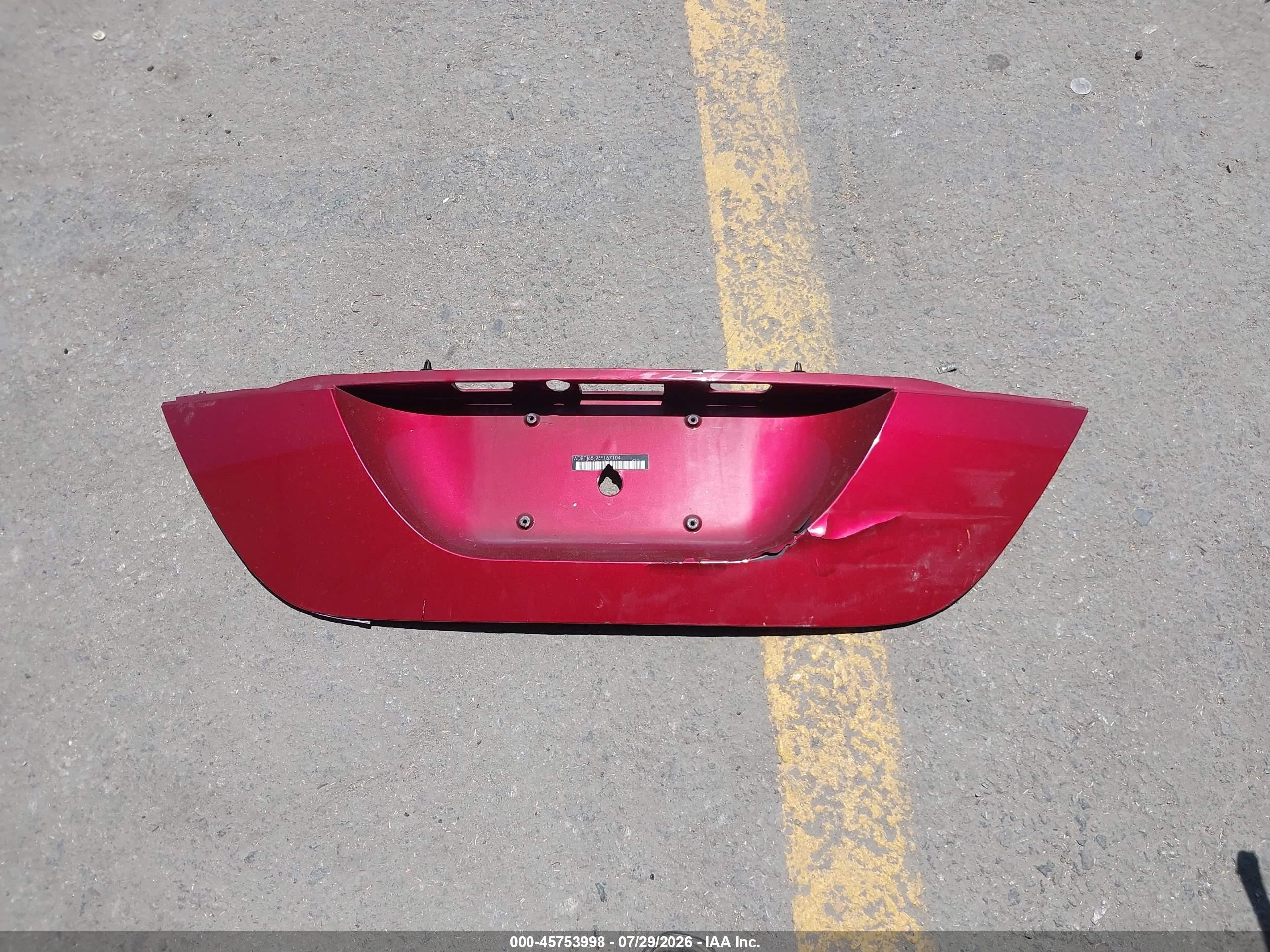 2005 Mercedes-benz Clk 320 Burgundy vin: WDBTJ65J95F167104