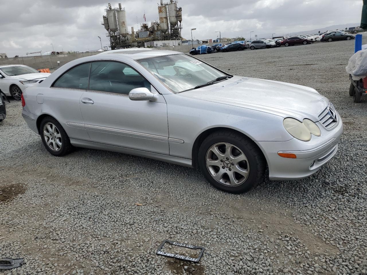 2003 Mercedes-benz Clk 320c Silver vin: WDBTJ65JX3F051827