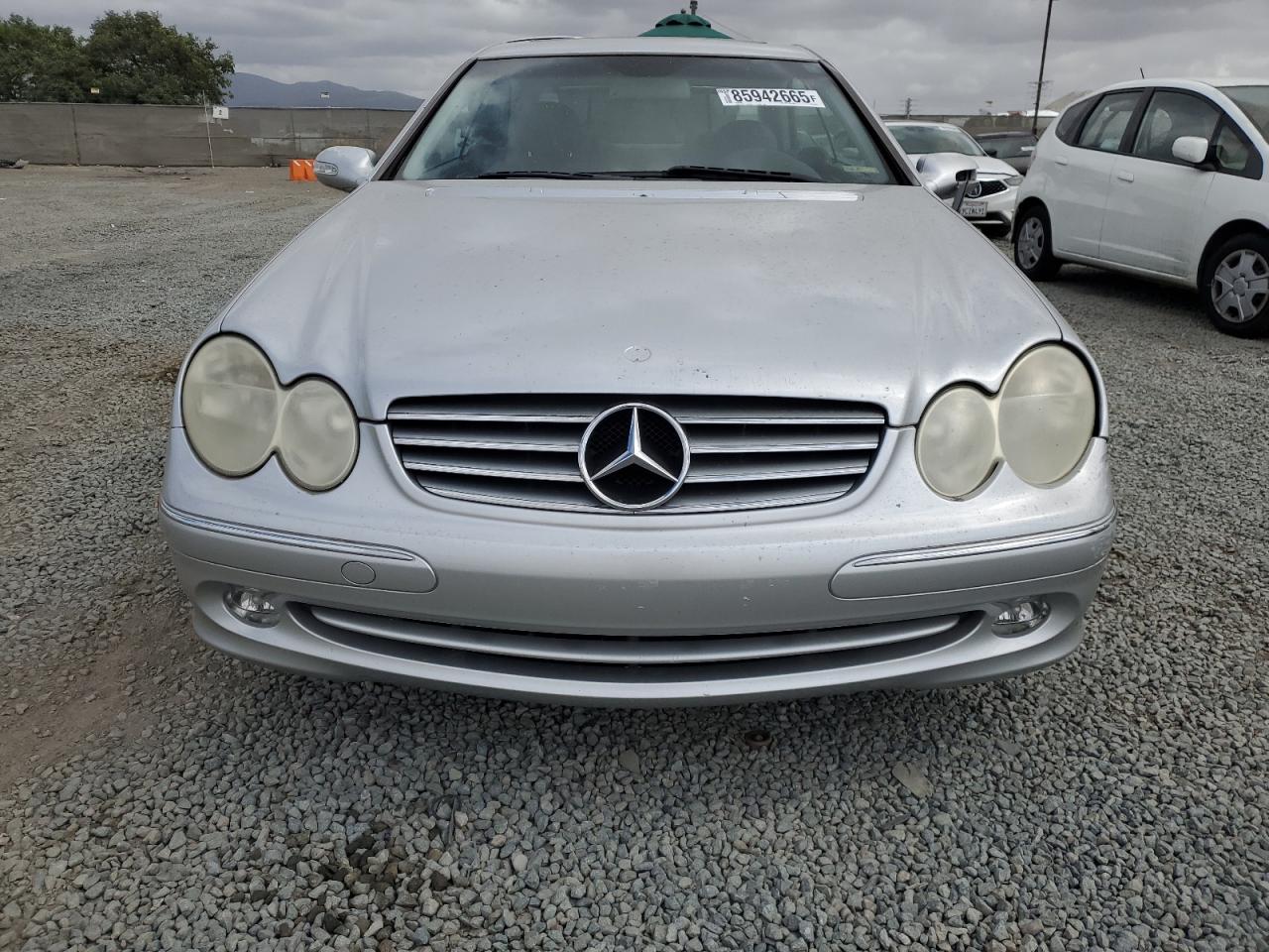 2003 Mercedes-benz Clk 320c Silver vin: WDBTJ65JX3F051827