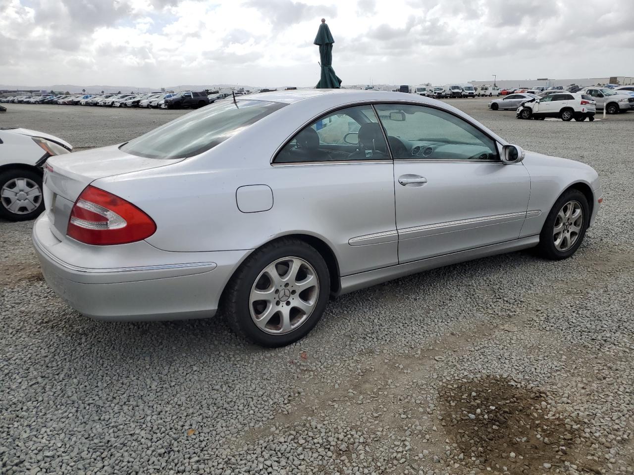 2003 Mercedes-benz Clk 320c Silver vin: WDBTJ65JX3F051827