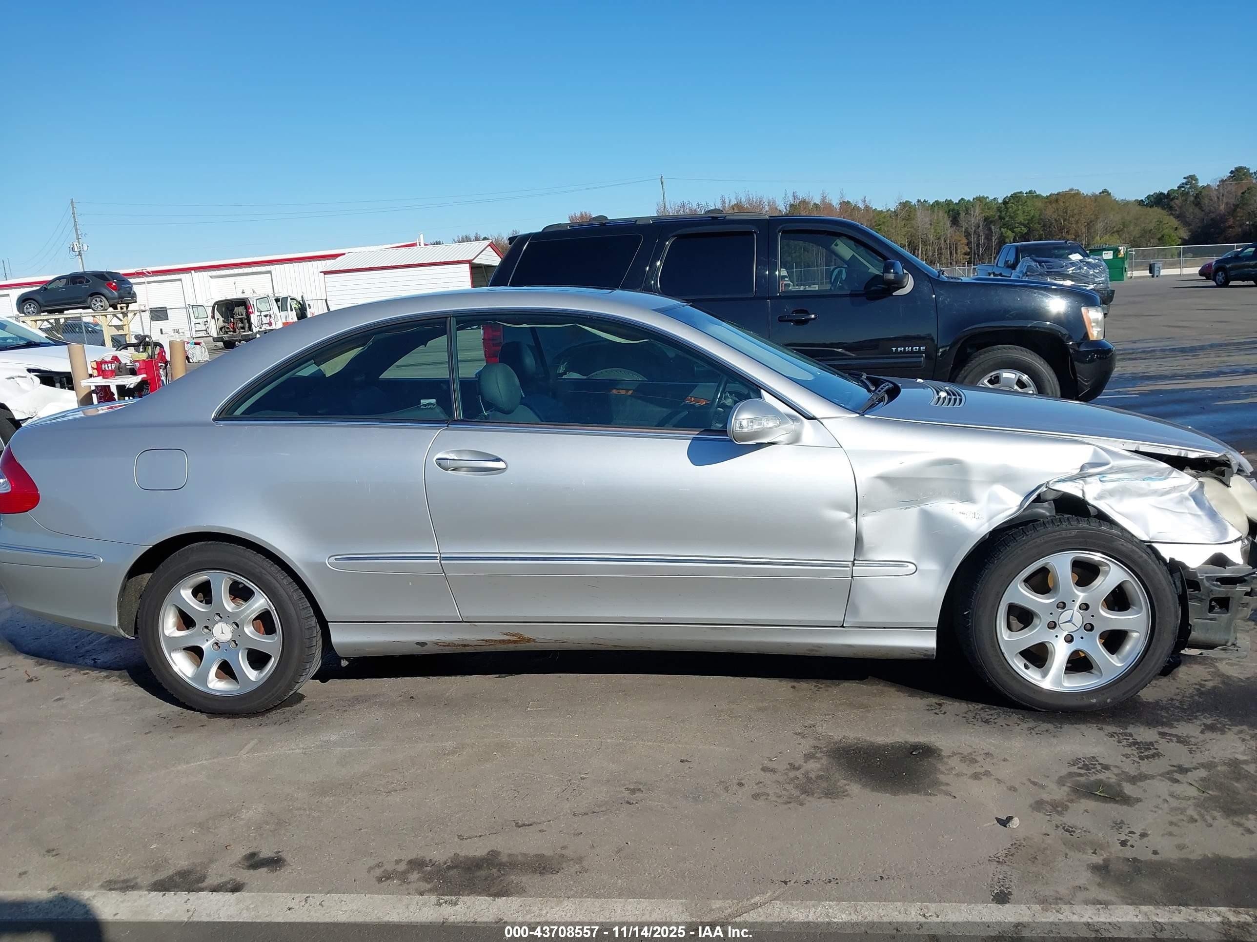 2004 Mercedes-benz Clk 320   Silver vin: WDBTJ65JX4F063056