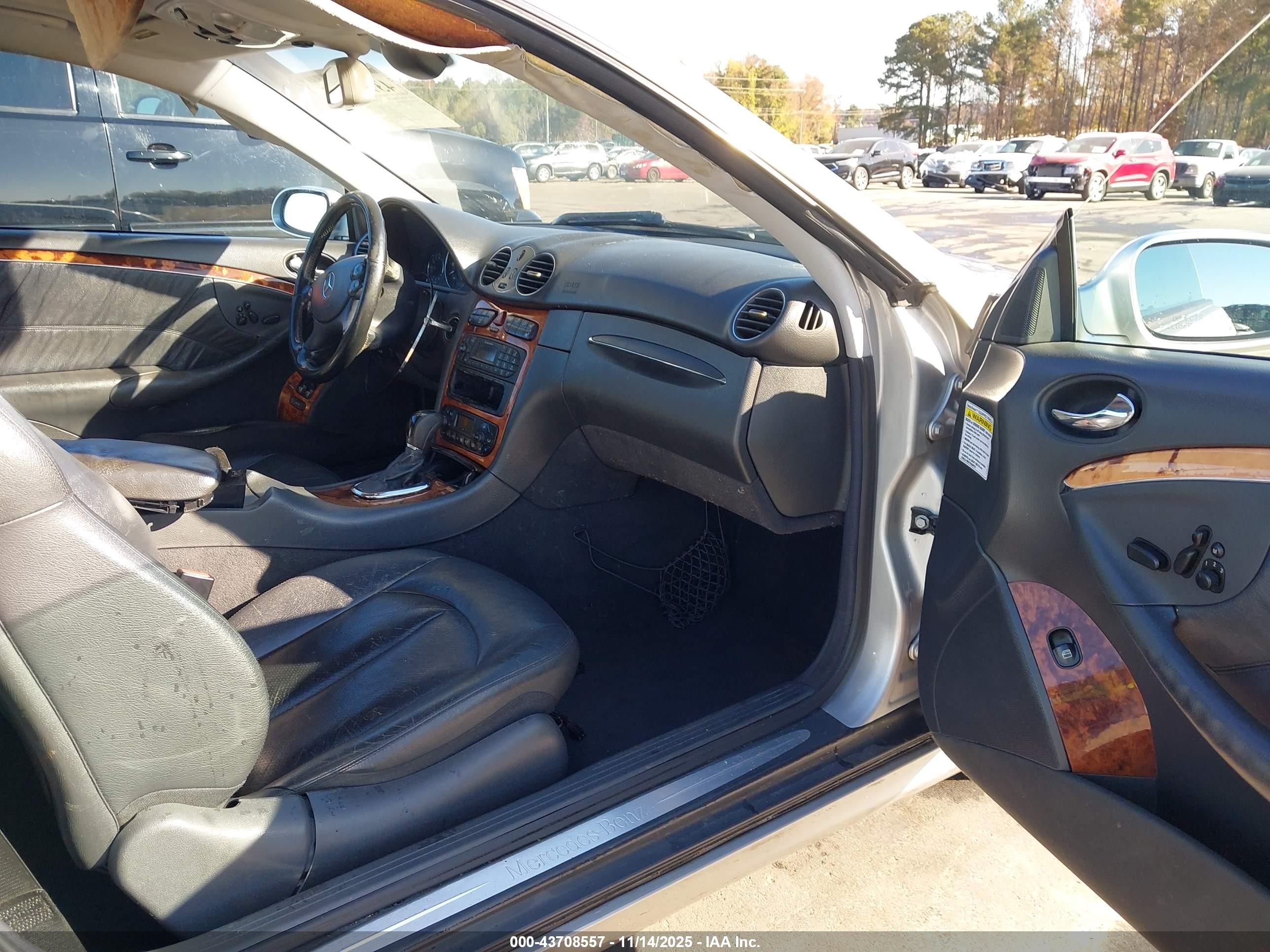 2004 Mercedes-benz Clk 320   Silver vin: WDBTJ65JX4F063056