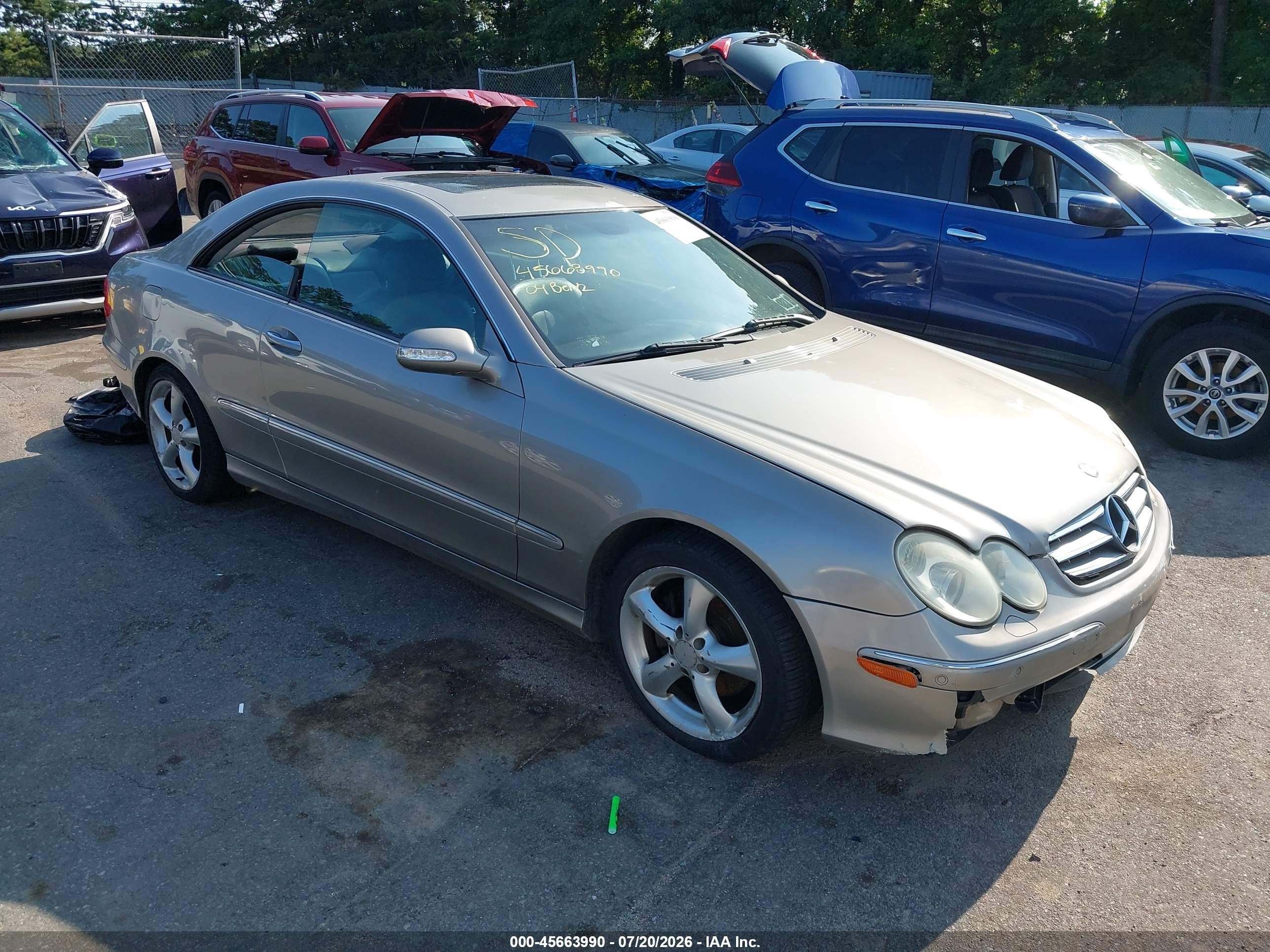 2004 Mercedes-benz Clk 320   Gray vin: WDBTJ65JX4F078799