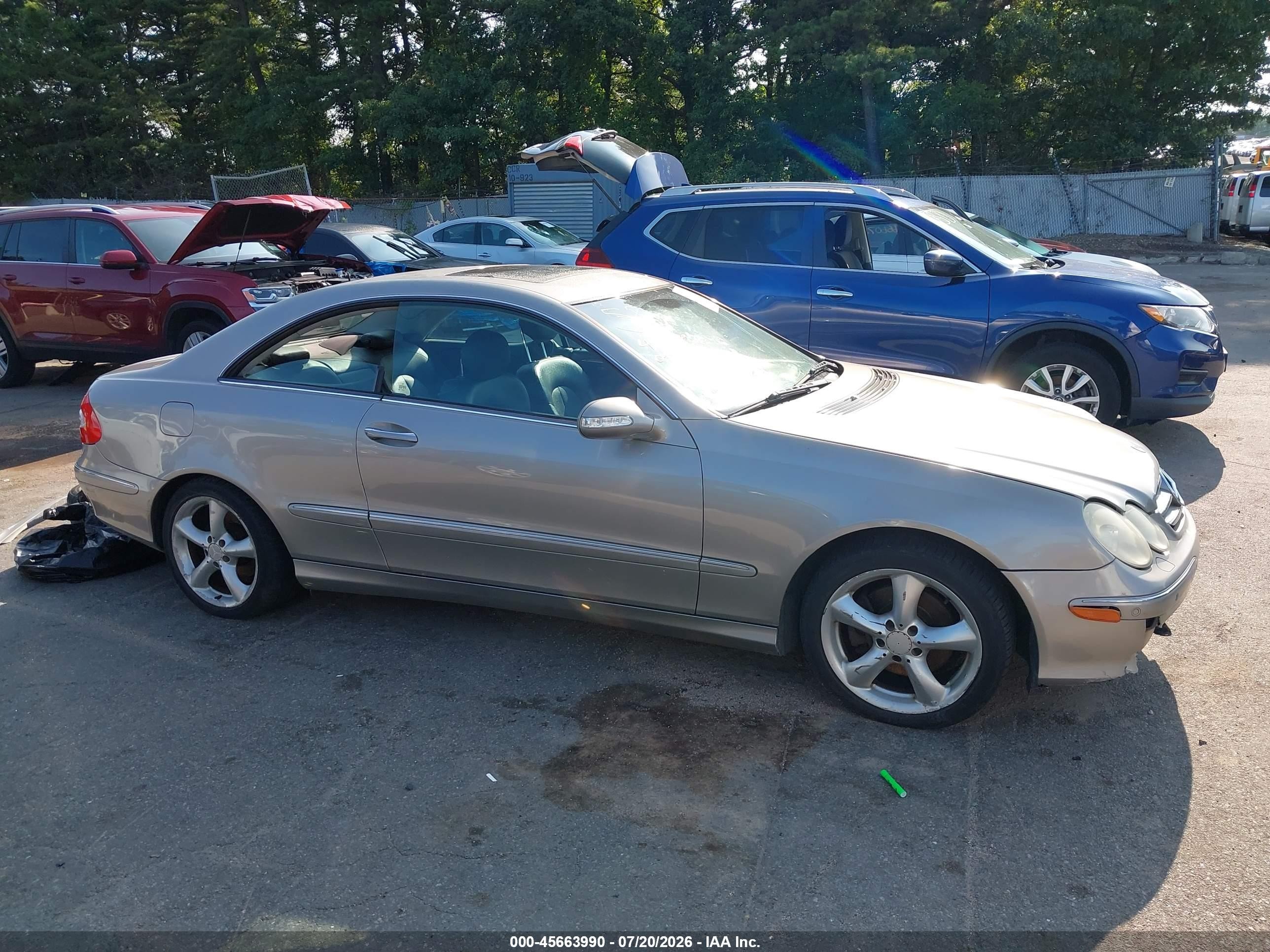 2004 Mercedes-benz Clk 320   Gray vin: WDBTJ65JX4F078799