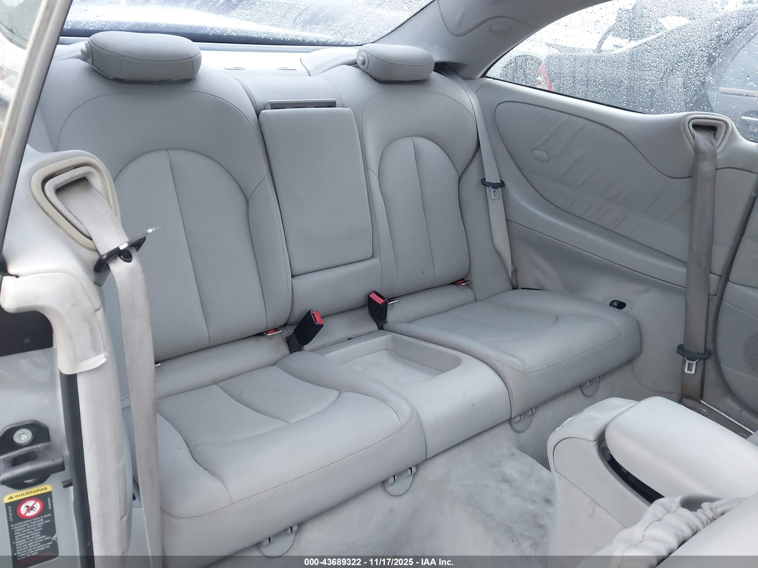 2005 Mercedes-benz Clk 320c Серебряный vin: WDBTJ65JX5F139957