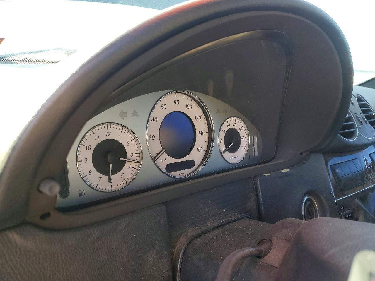 2007 Mercedes-benz Clk 550 Черный vin: WDBTJ72H27F215066