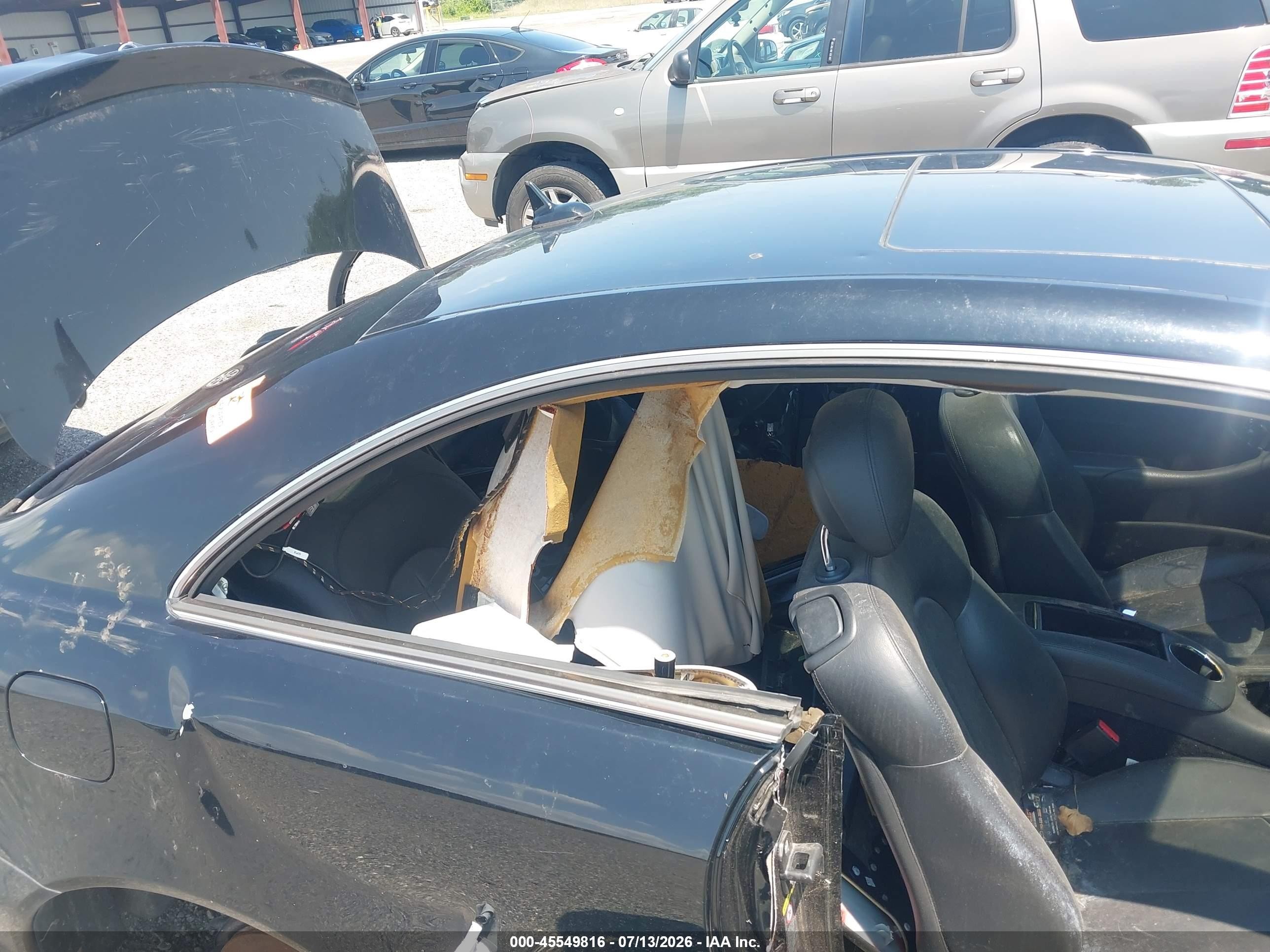 2007 Mercedes-benz Clk 550   Black vin: WDBTJ72H47F214291