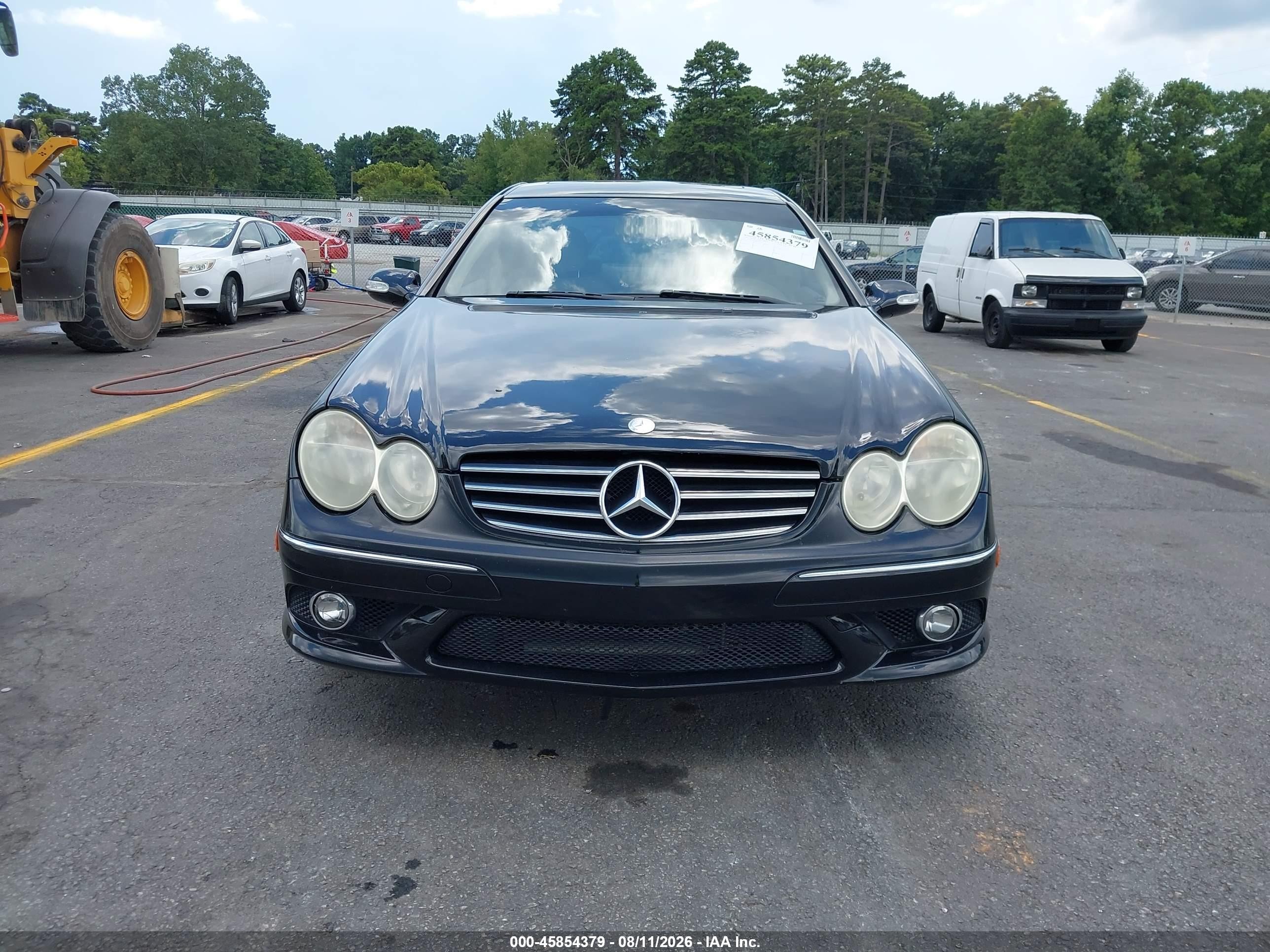 2008 Mercedes-benz Clk 550 Черный vin: WDBTJ72H48F240729