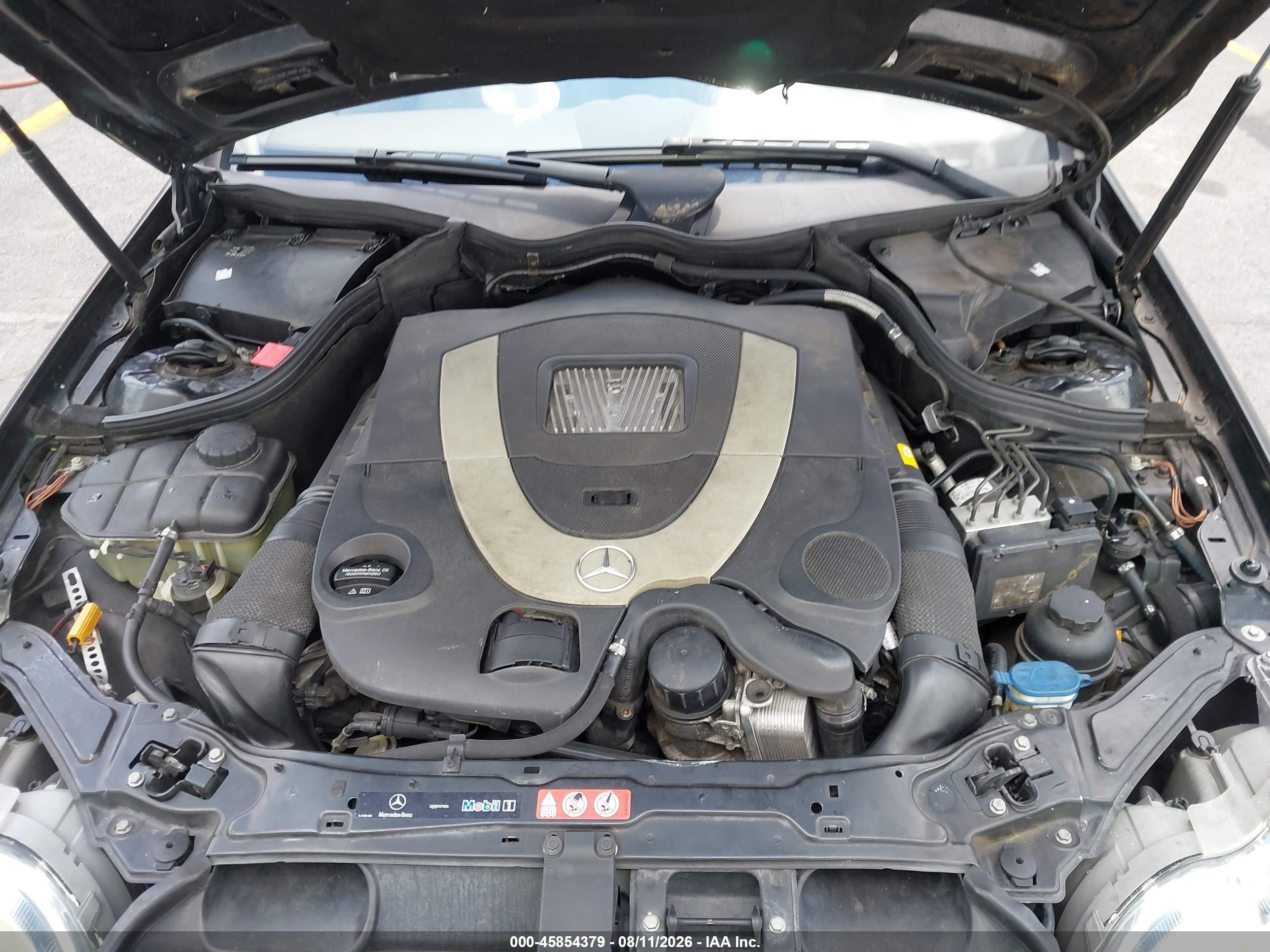 2008 Mercedes-benz Clk 550 Черный vin: WDBTJ72H48F240729