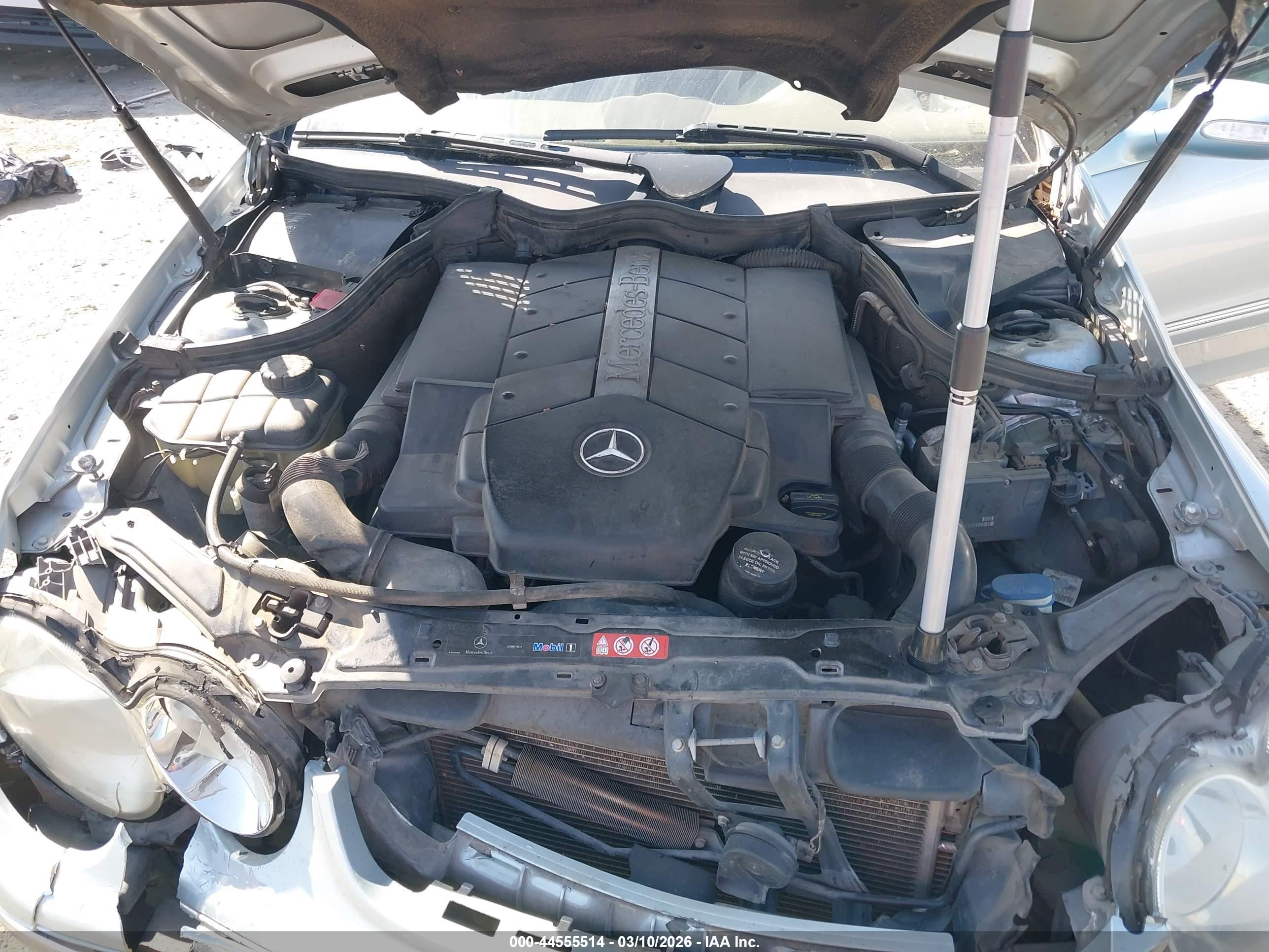 2006 Mercedes-benz Clk 500   Blue vin: WDBTJ75H96F178706