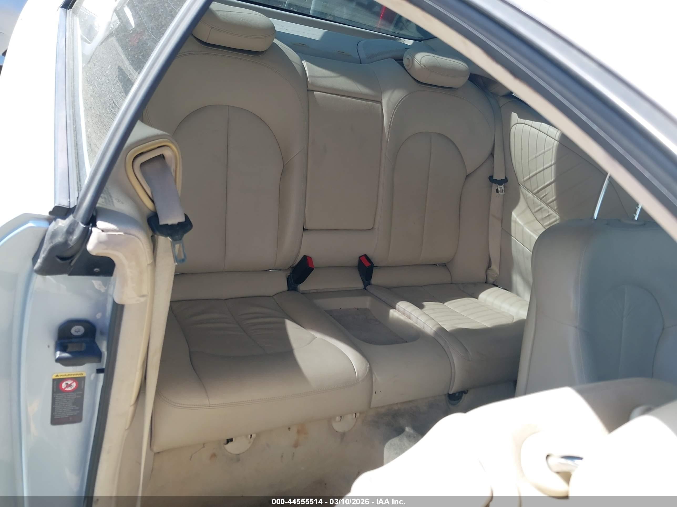 2006 Mercedes-benz Clk 500   Blue vin: WDBTJ75H96F178706